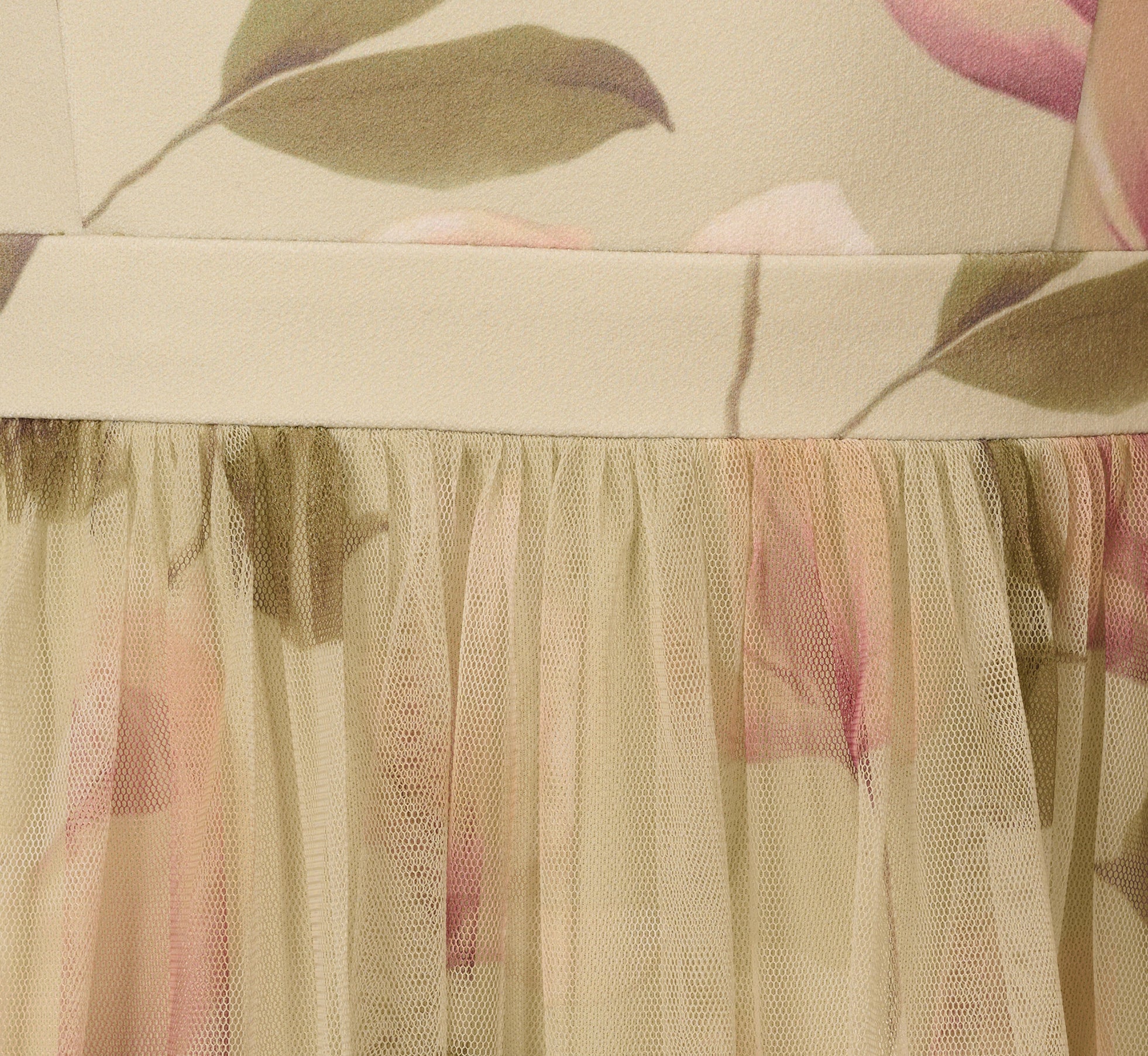 Sleeveless Square Neck Floral Tiered Midi Dress In Green Multi、mySite、solidvoid