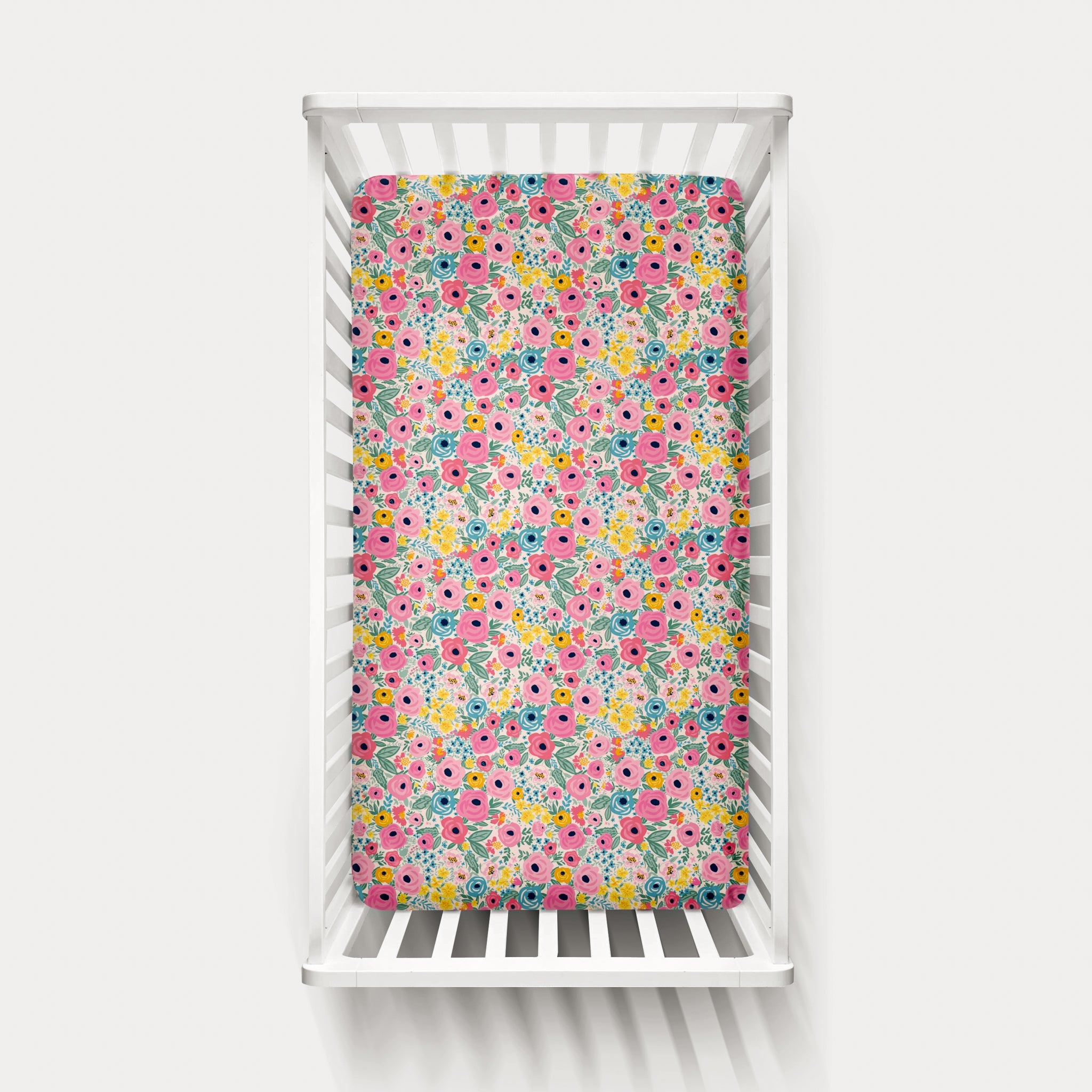 Secret Garden Fitted Crib Sheet、mySite、g9winljtr