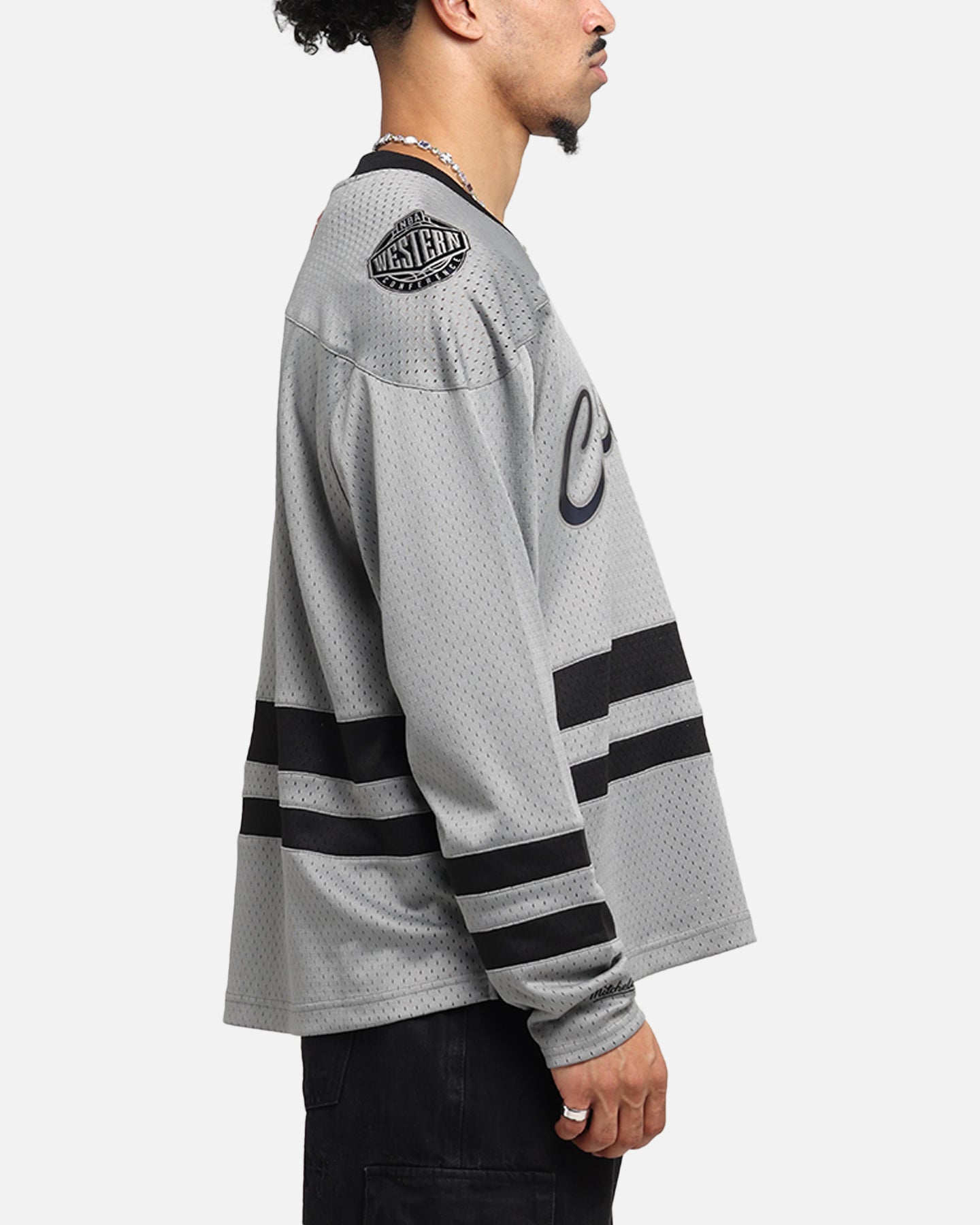 Mitchell & Ness Chicago Bulls Chrome Jersey Gunmetal Grey、mySite、zt4zffjzw