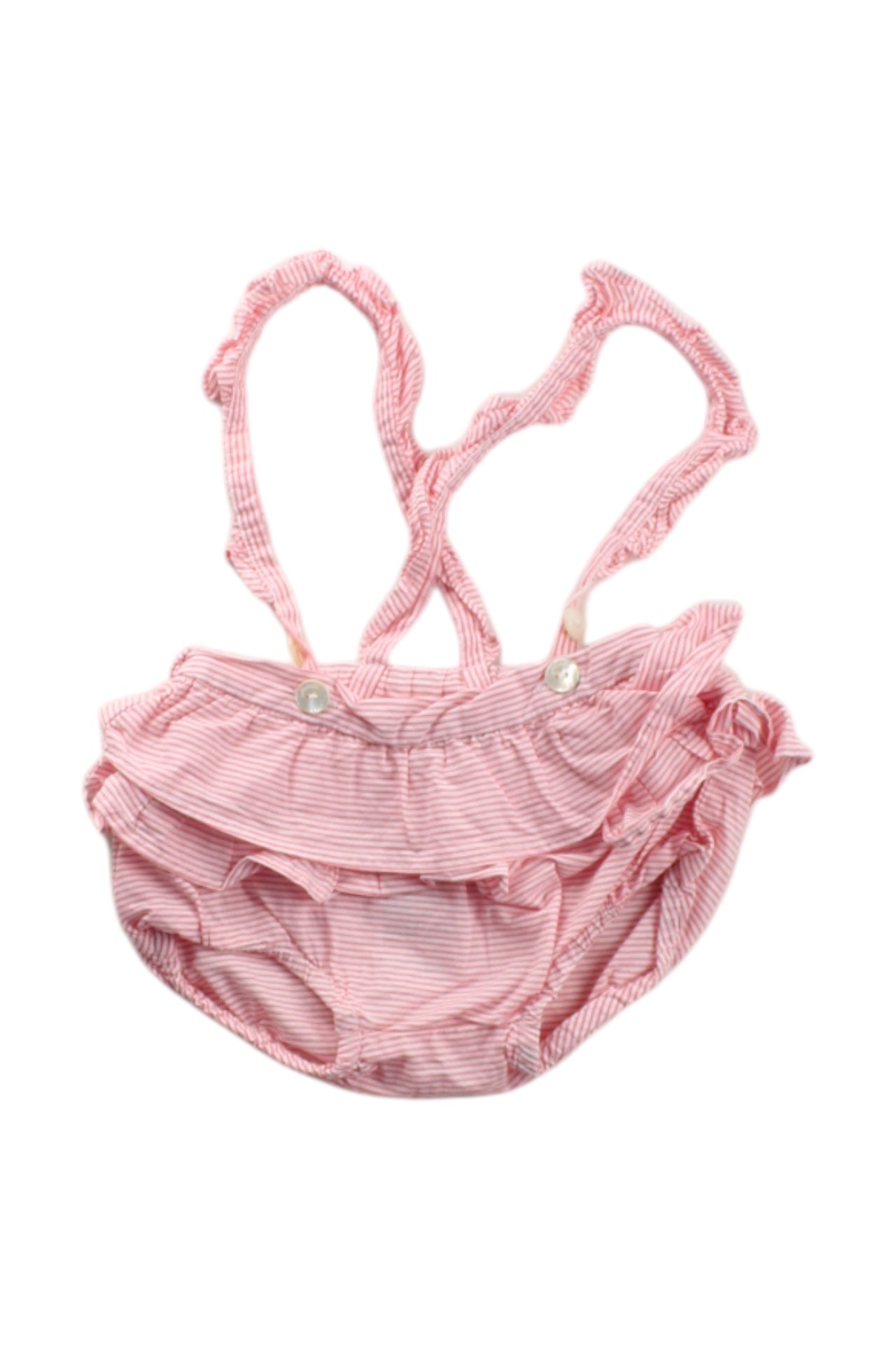 Jacadi Ruffled Suspender Bloomers 0-3M、mySite、g9winljtr