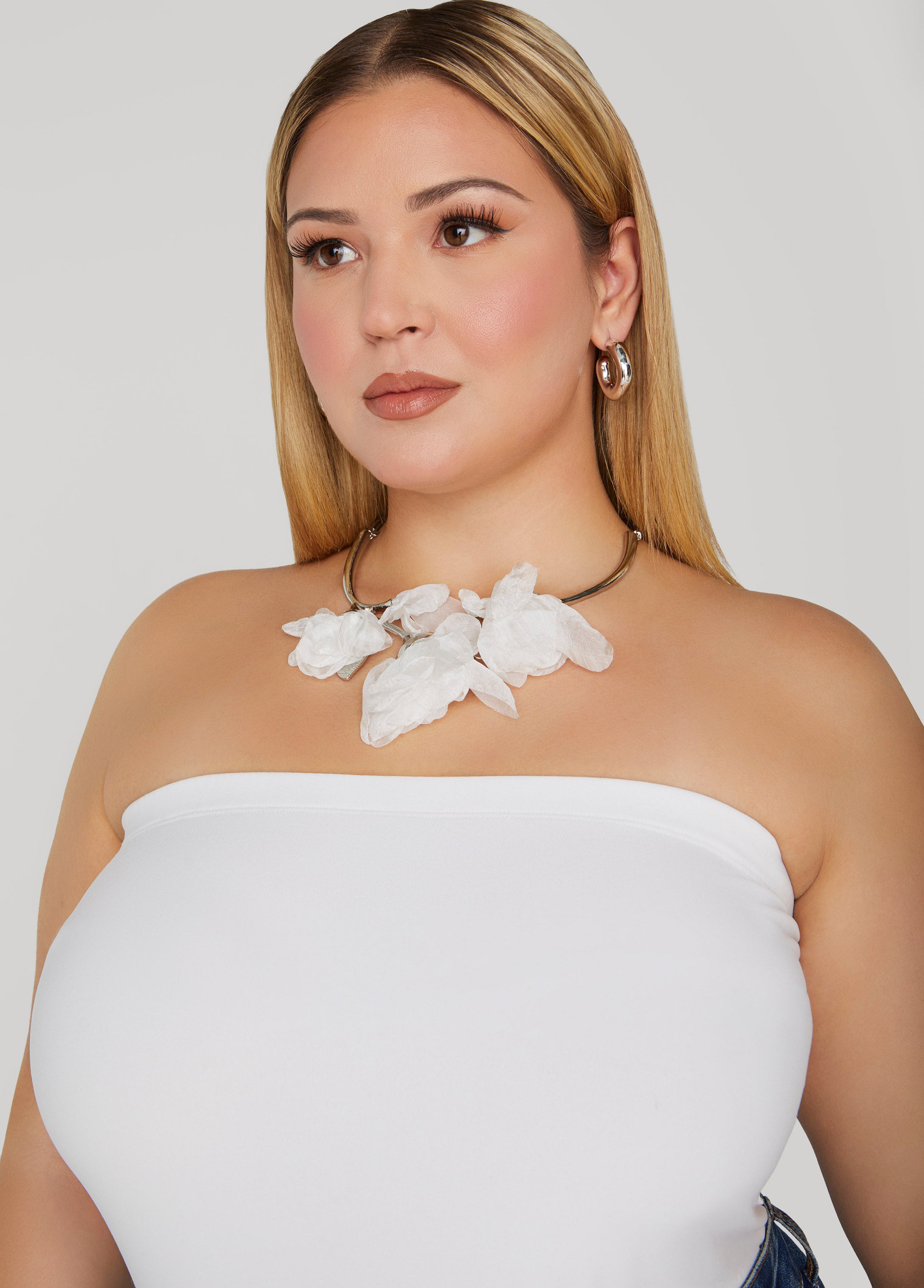 Chiffon Flower Petal Collar、mySite、bengalsvssteelers