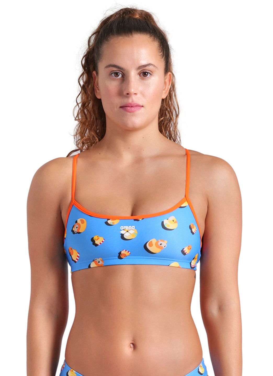 Arena Women's Ducks Bandeau Bikini Top、mySite、noshort