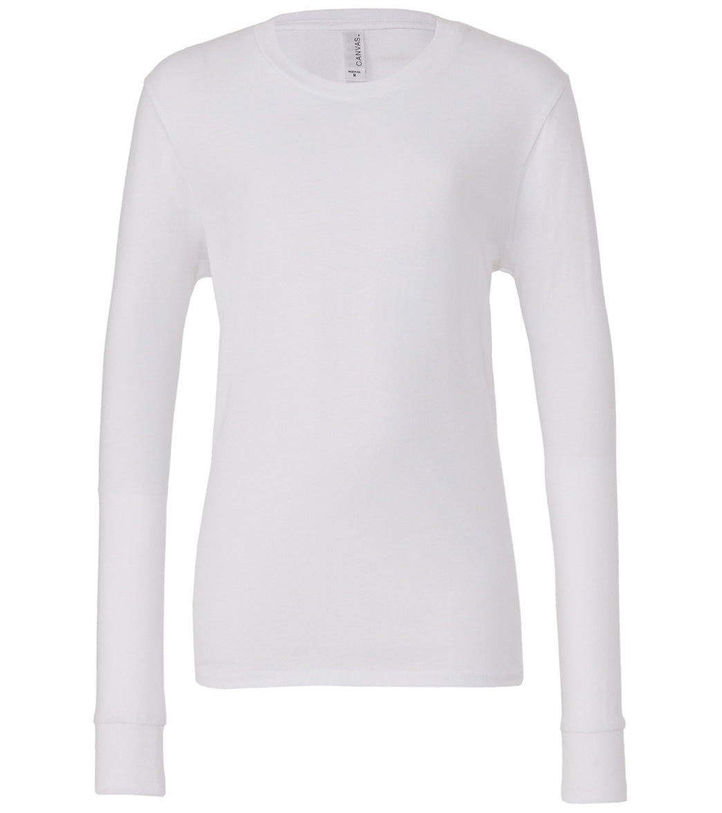 Bella + Canvas Youth Jersey Long Sleeve T-Shirt、mySite、noshort