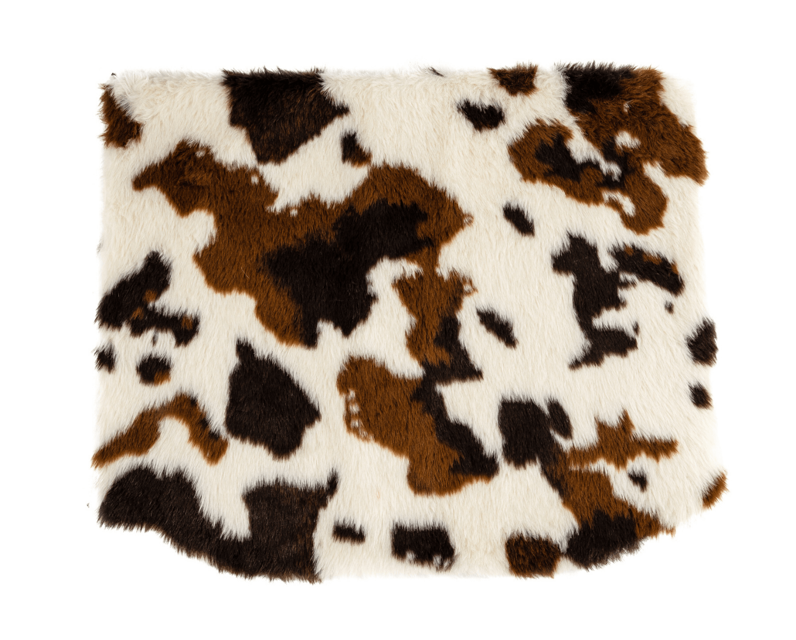 PupLounge™ Topper - Brown Faux Cowhide Topper (Bed Not Included)、mySite、solidvoid