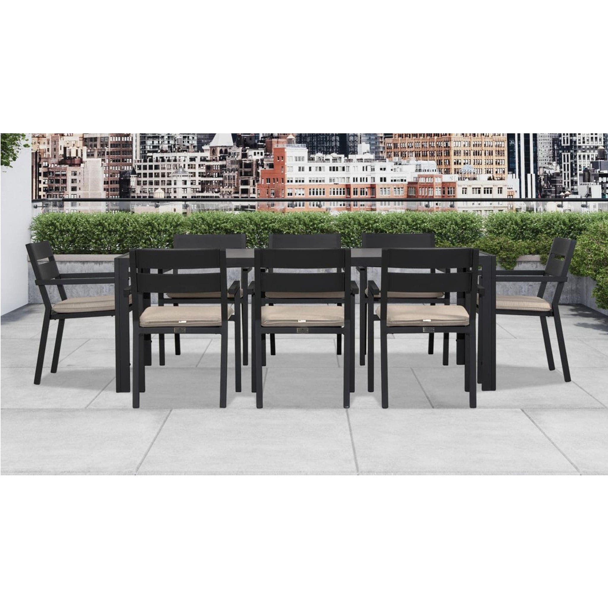Pacifica 8 Seat Rectangular Dining Set、mySite、neckold