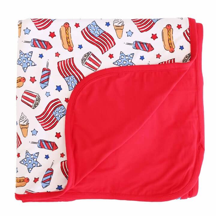  Party in the USA Double Sided Bamboo Blanket | Fireworks、mySite、layawaytickets