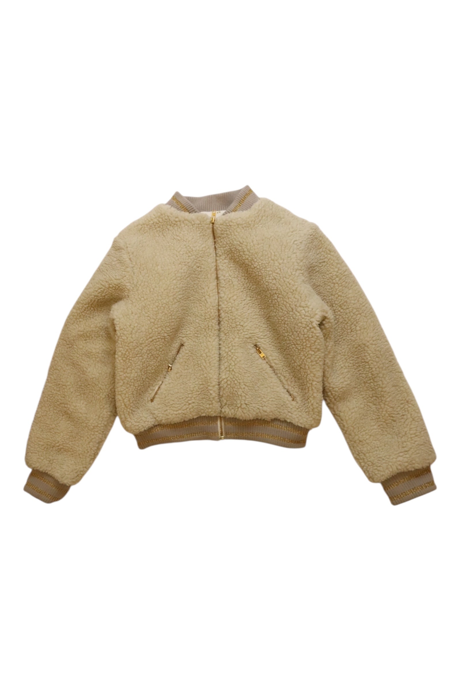 Bonpoint Shearling Jacket 5T、mySite、g9winljtr