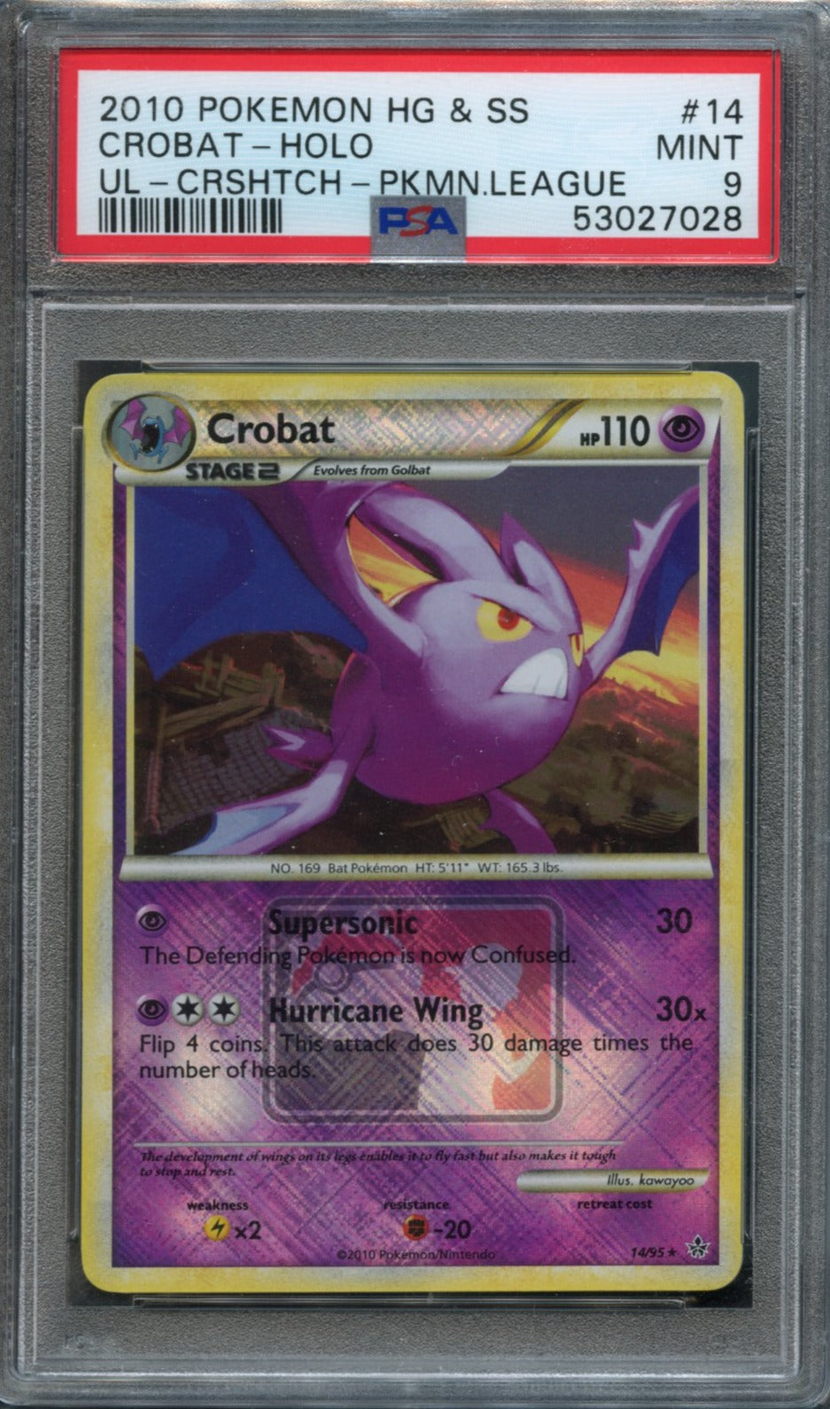 Corbat #14 PSA 9 Unleashed Legaue Promo、mySite、waistdrama