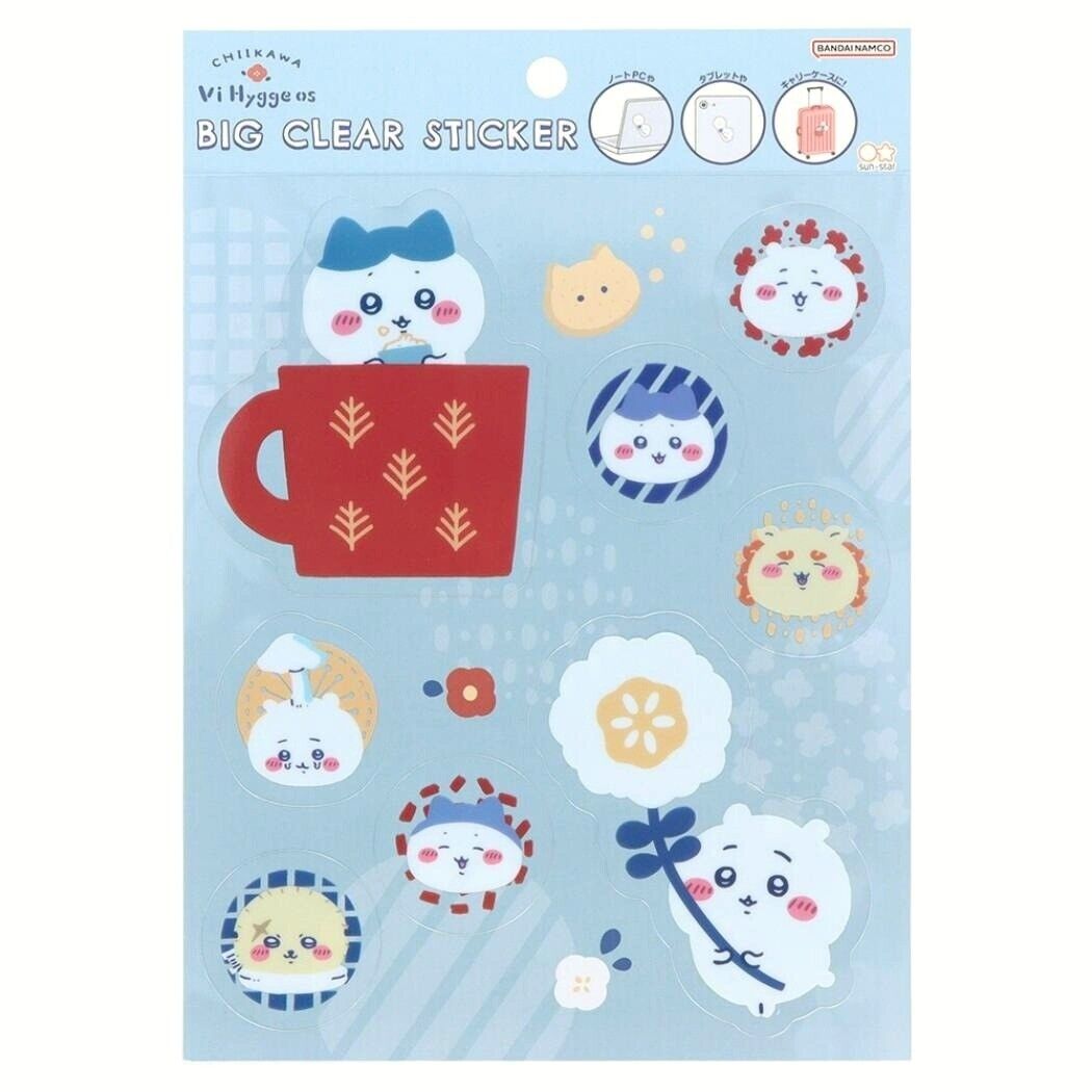  Chiikawa Big Clear Stickers、mySite、greenlandpopulation
