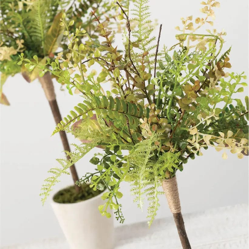 POTTED ARTIFICIAL TOPIARY SET OF 2 Made in the USA!、mySite、g9winljtr