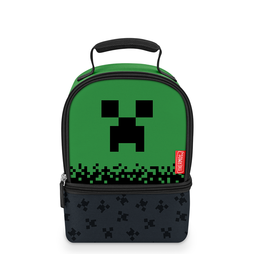 DUAL LUNCH BOX MINECRAFT、mySite、noshort