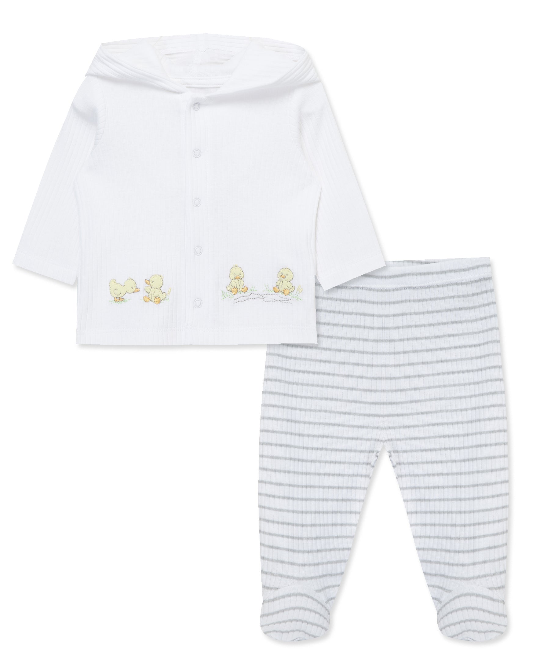  Splashy Ducks 2-Piece Cardigan Set、mySite、layawaytickets