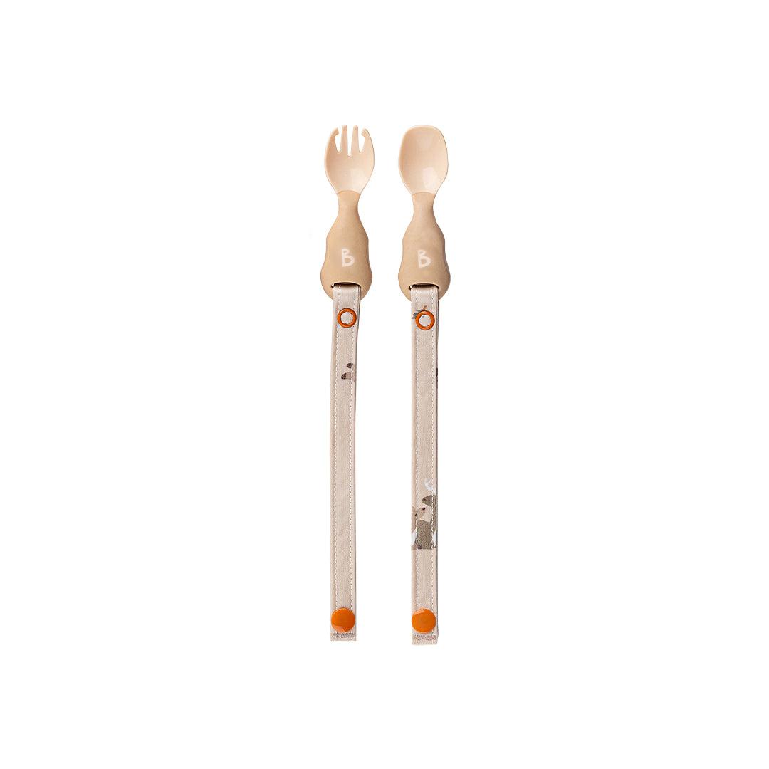  Bibado Handi No Drop Baby Cutlery - Fawn、mySite、merchandisen