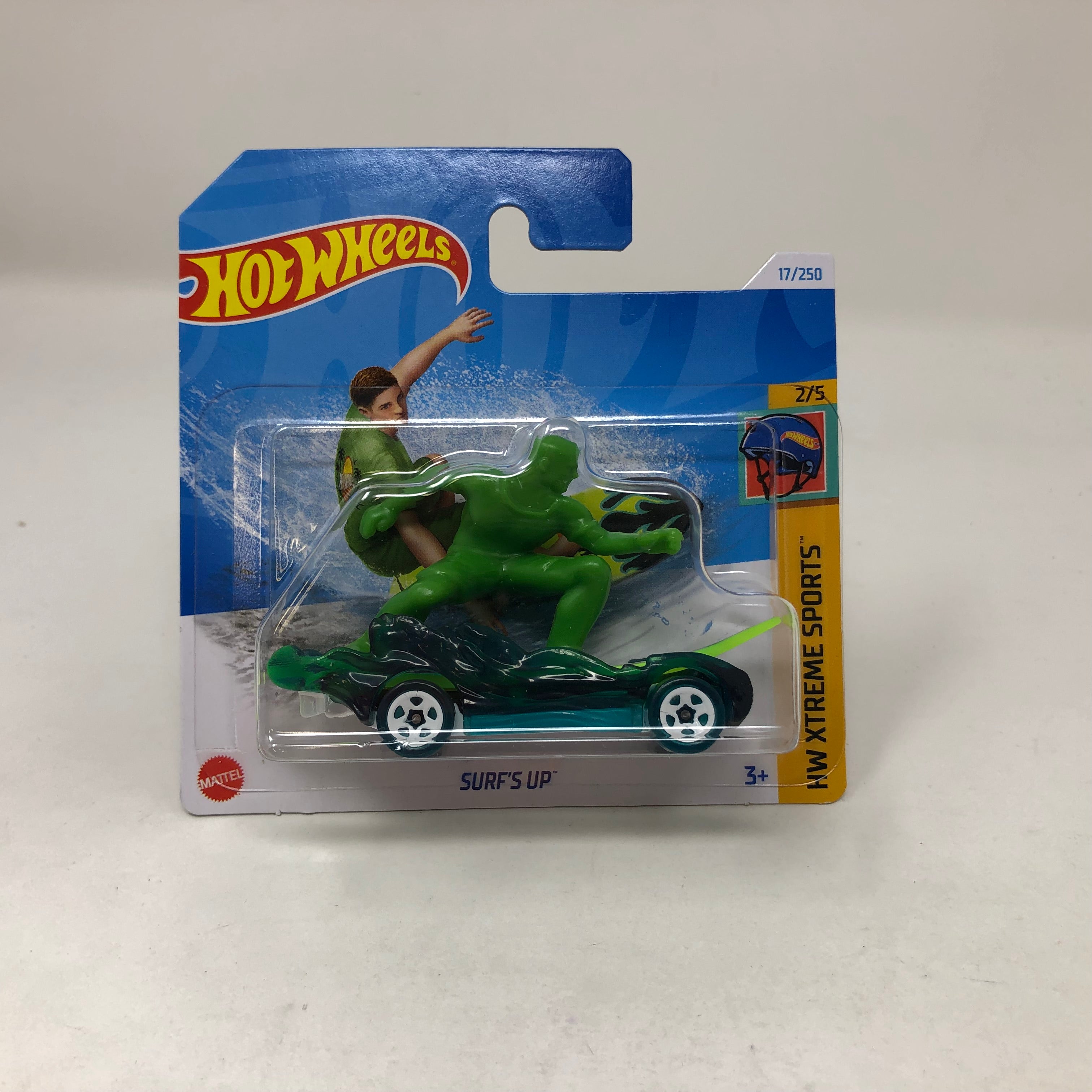 Surf's Up #17 * Green * 2024 Hot Wheels Basic Short Card Case A、mySite、hgirdovlk