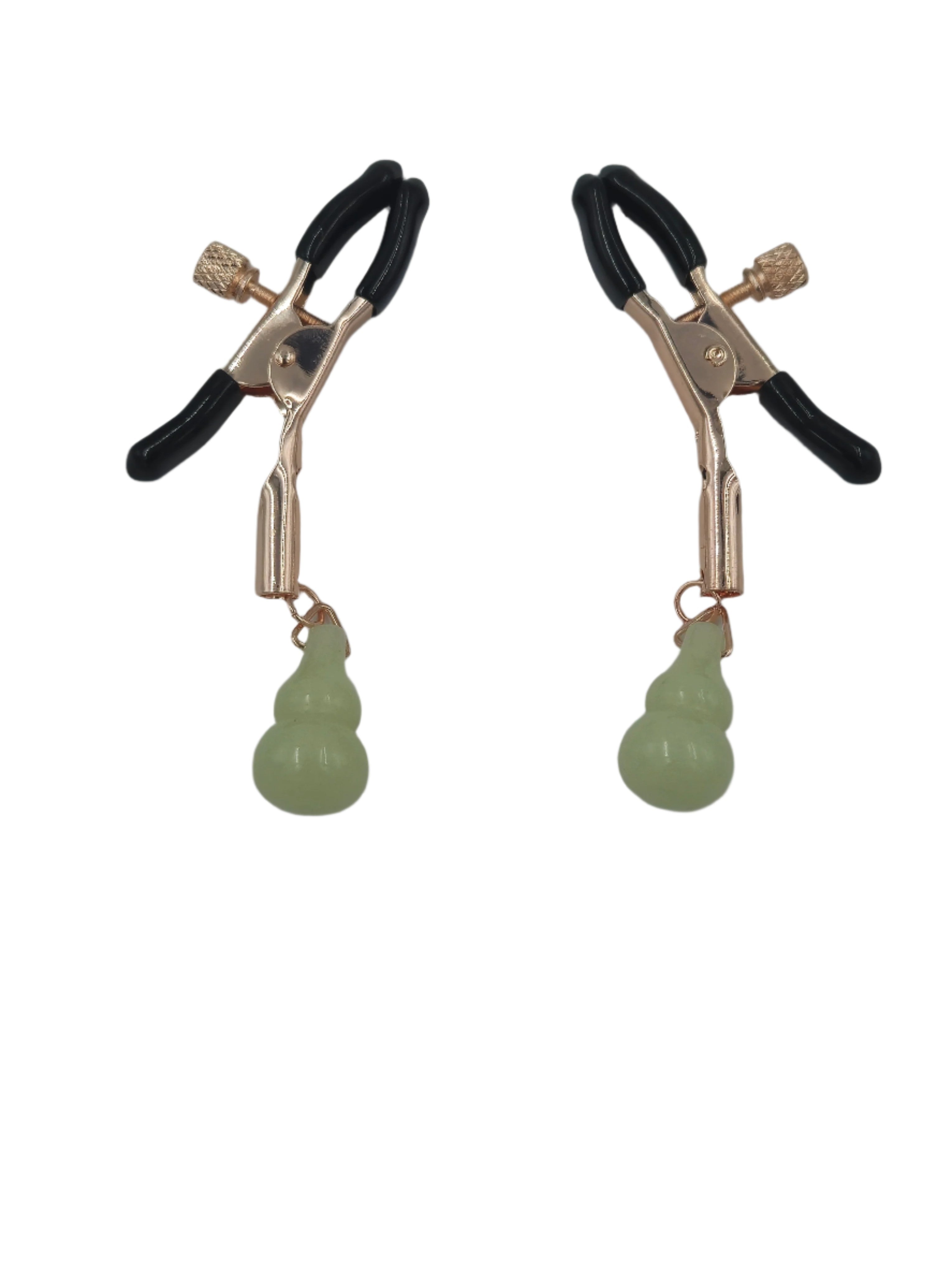 Fetish Nipple Clamps | Rose Gold | Adjustable、mySite、bottomscart