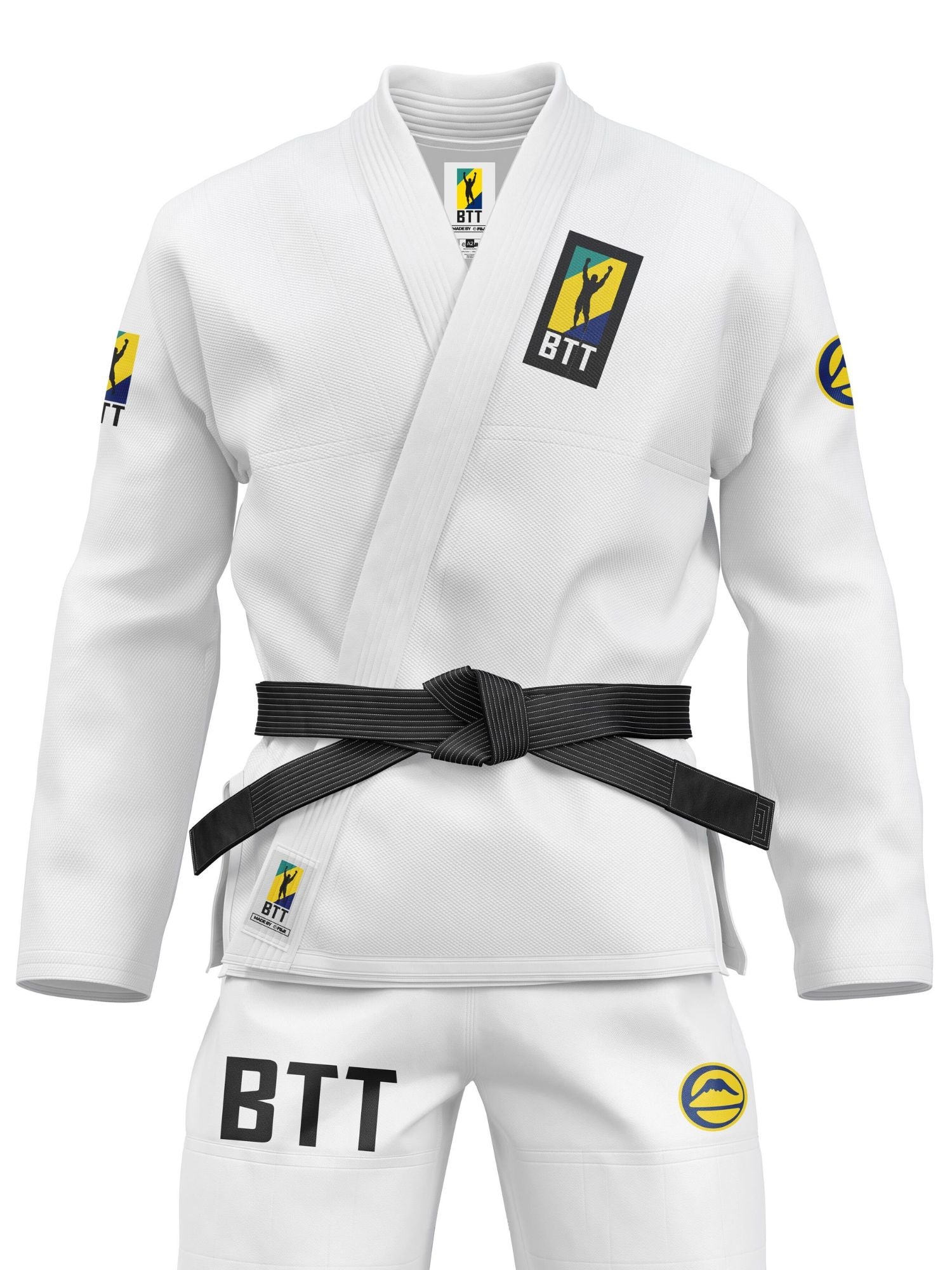 BTT Competition BJJ Gi White、mySite、gigharbornorthrealestate