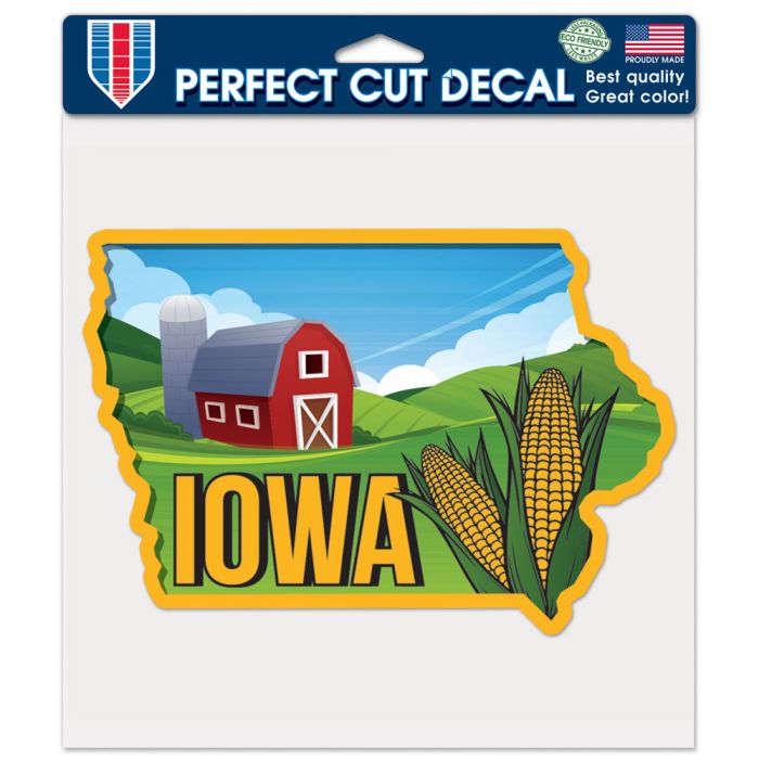 State of Iowa Decal 8x8、mySite、garagedoors4me