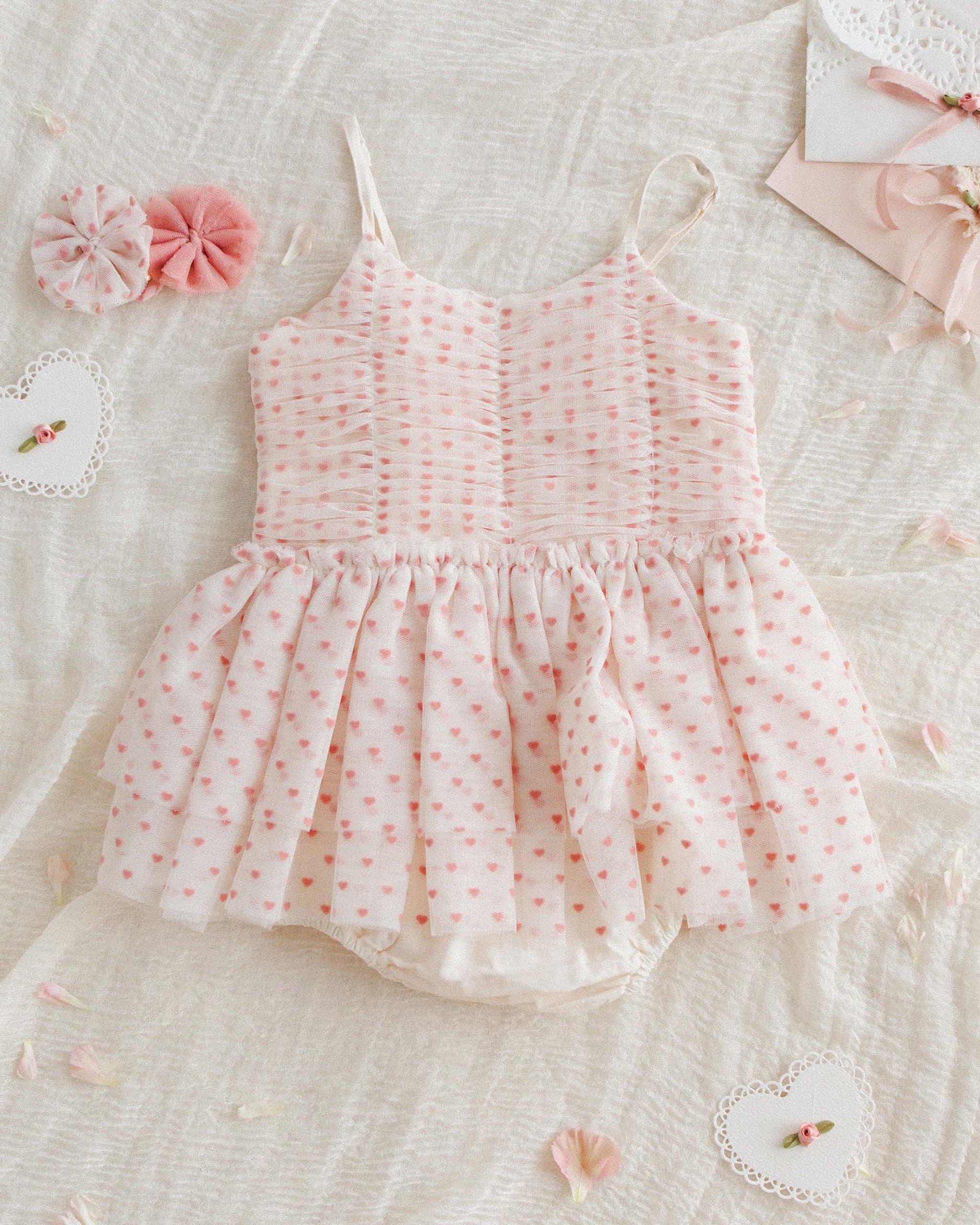  Flutter Tulle Clips || Hearts、mySite、layawaytickets