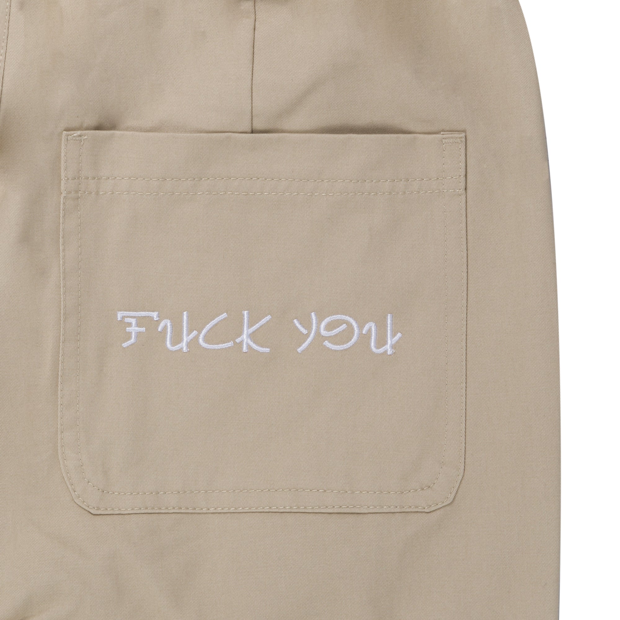  Lucky Nerm Wide Leg Pants (Khaki)、mySite、merchandisen