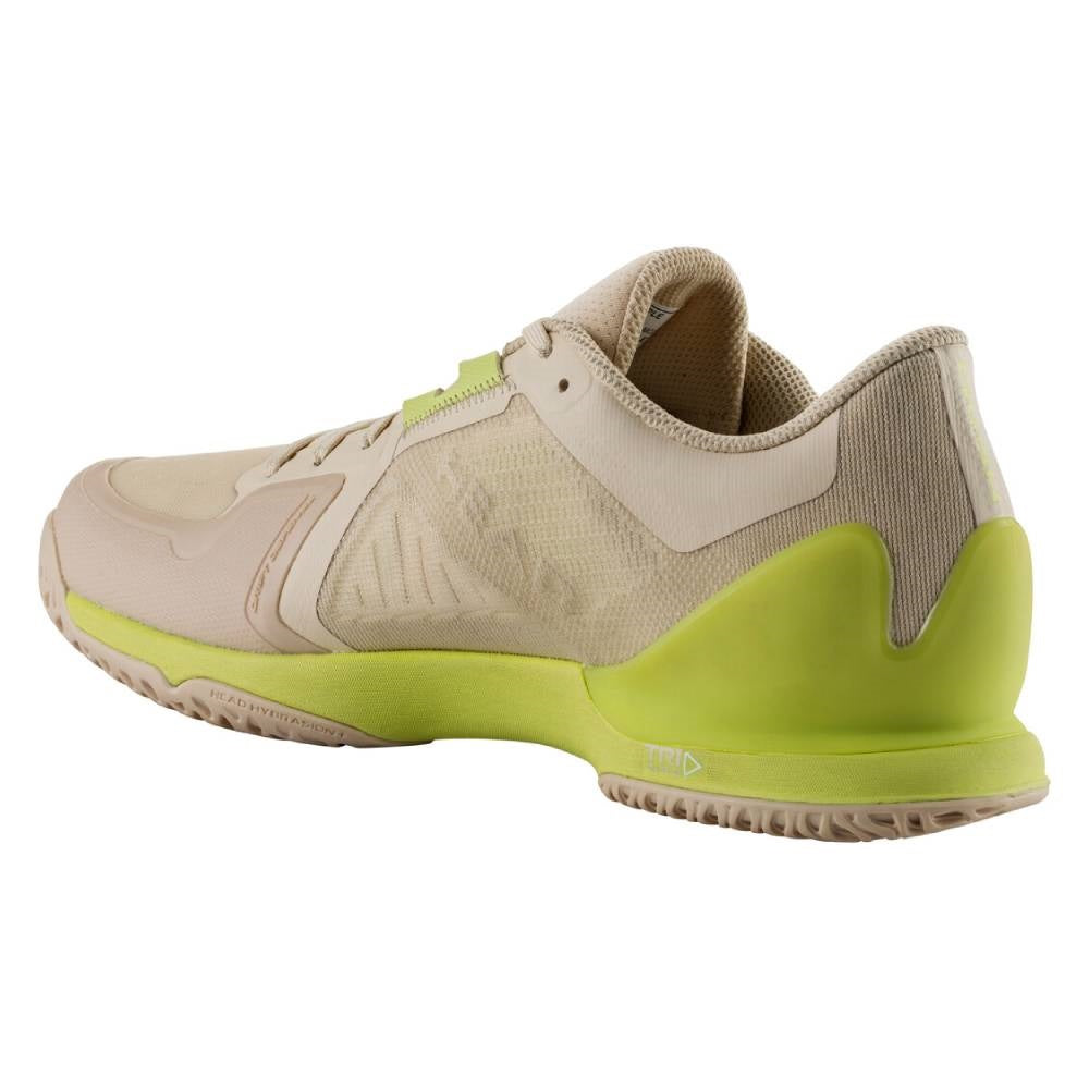 Head Sprint Pro 3.5 Women's Tennis Shoe (Macadamia/Lime)