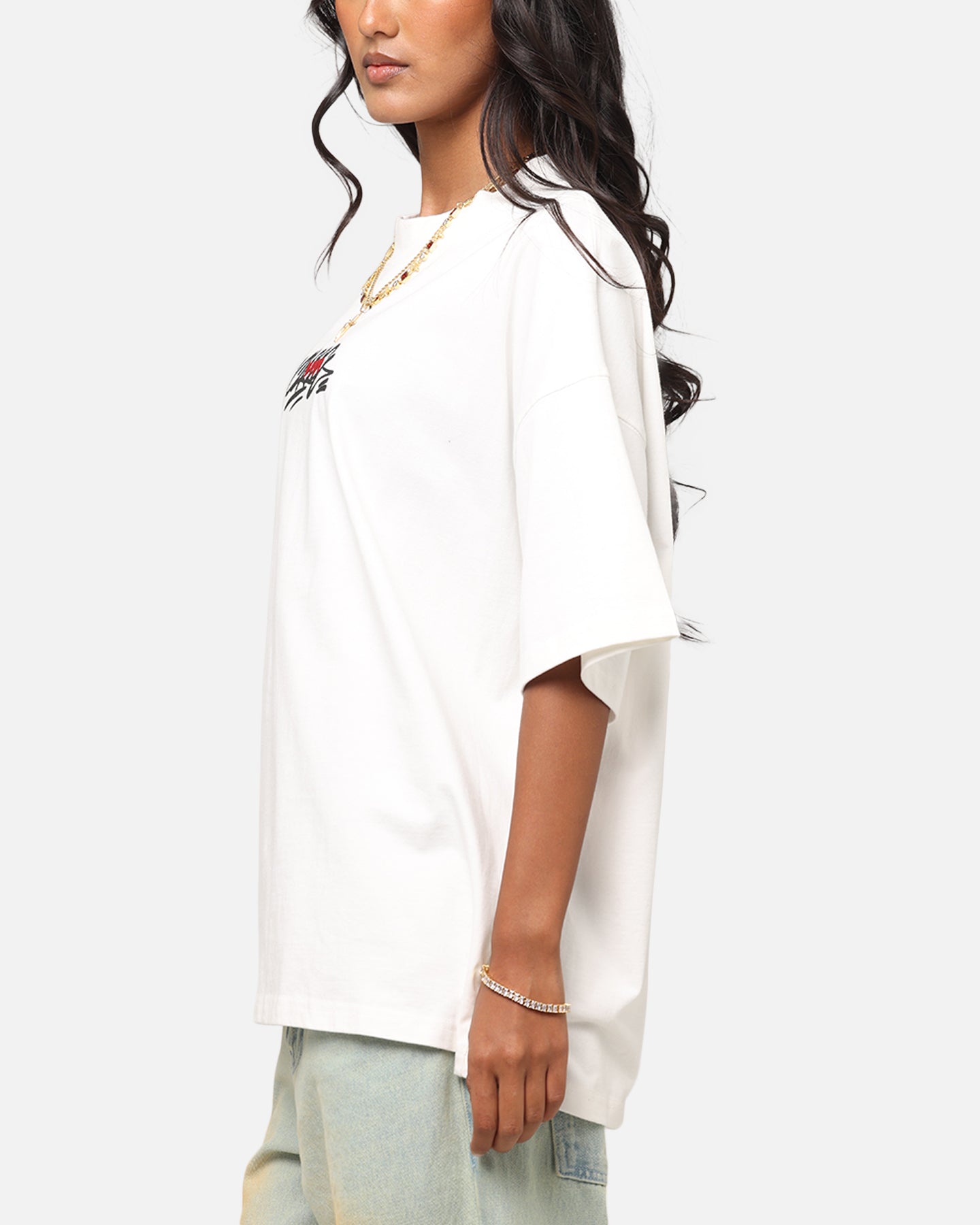 Carre Romance T-Shirt Off White、mySite、zt4zffjzw