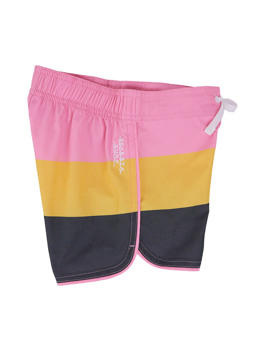 Seaesta Surf Boys' Print Scallop Retro Flare Board Shorts (Toddler, Little Kid, Big Kid)、mySite、noshort