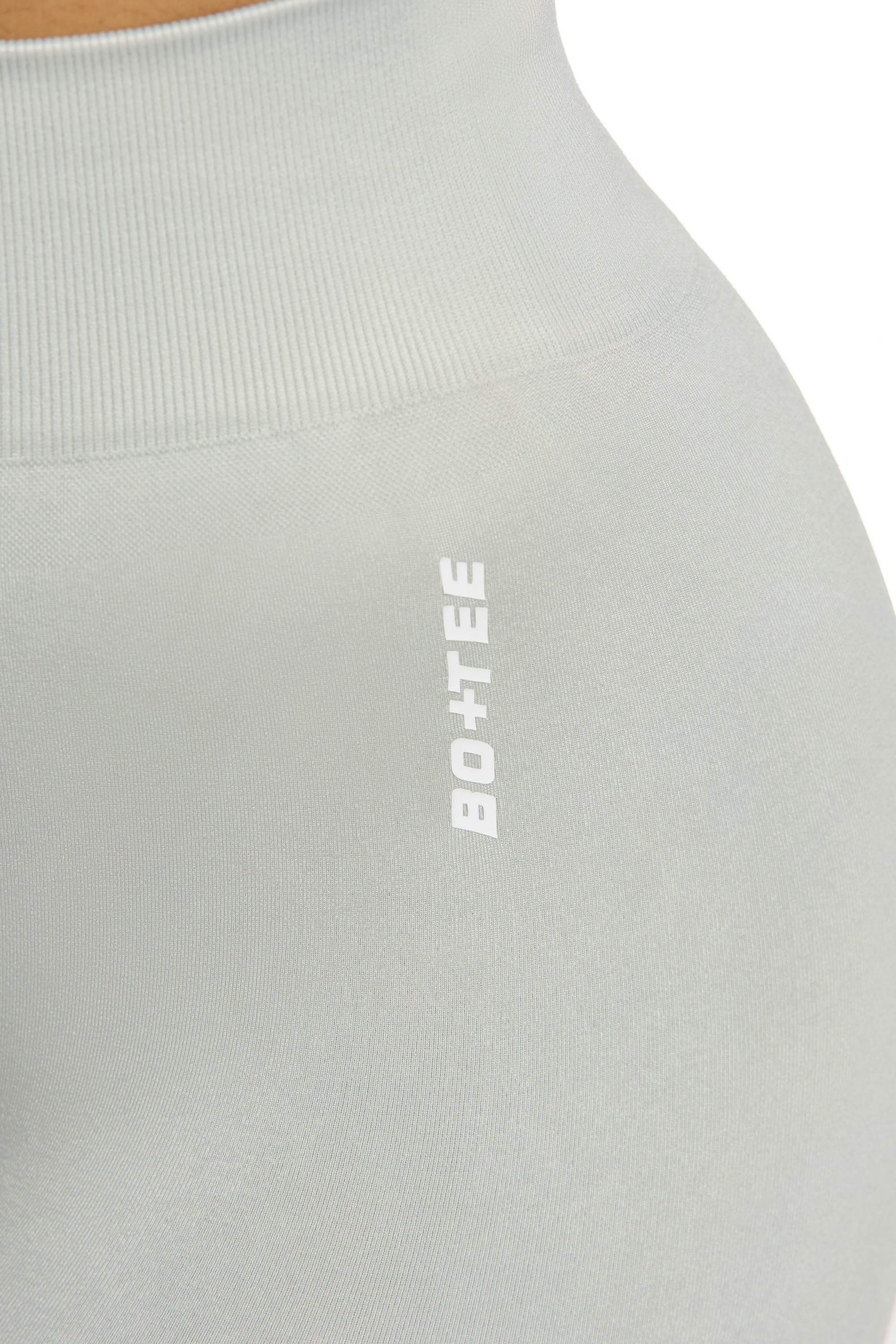 Seamless High Waist Mini Shorts in Grey、mySite、solidvoid