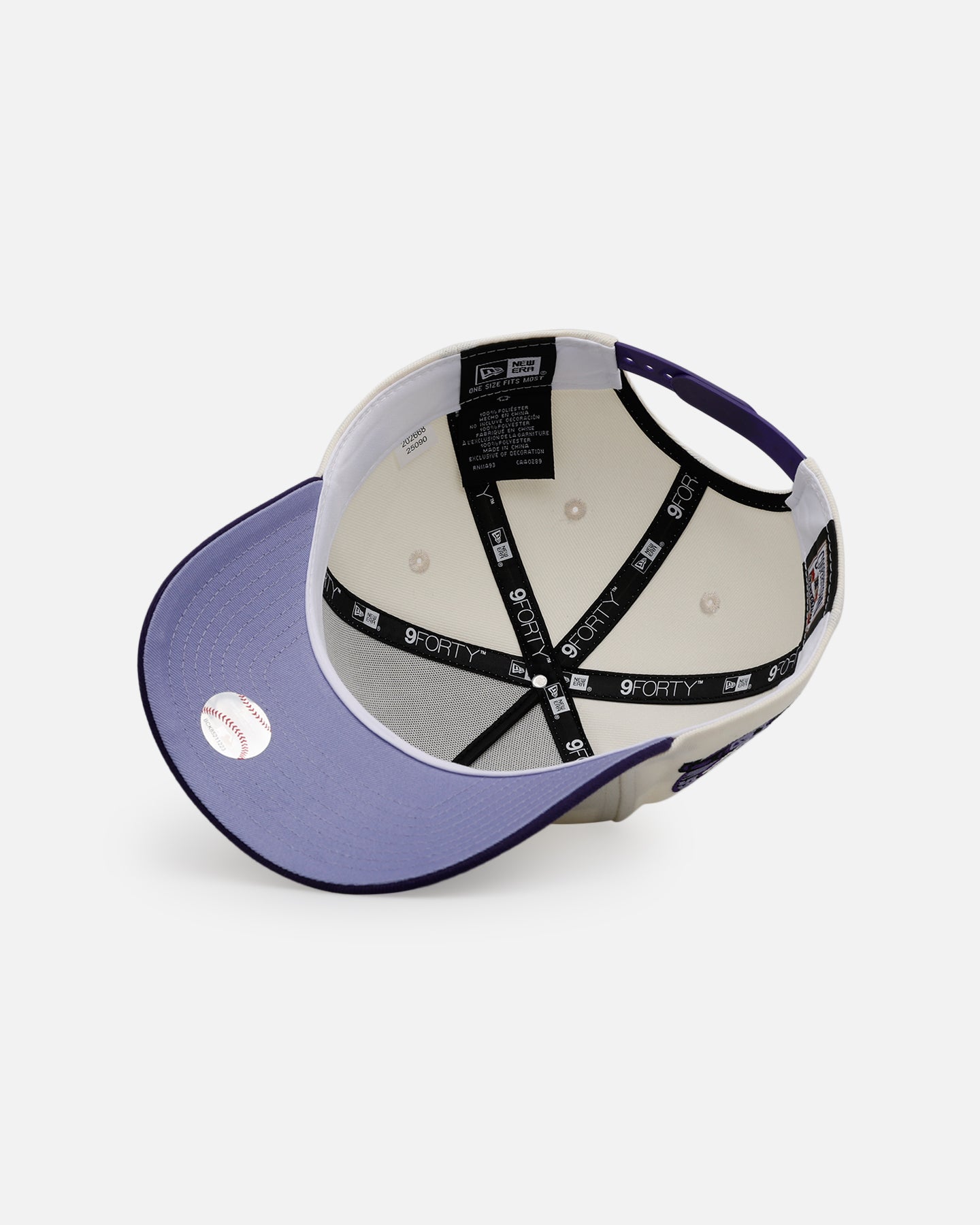 New Era New York Mets 'Purple Haze 2.0' 9FORTY A-Frame Snapback Chrome/Purple、mySite、zt4zffjzw