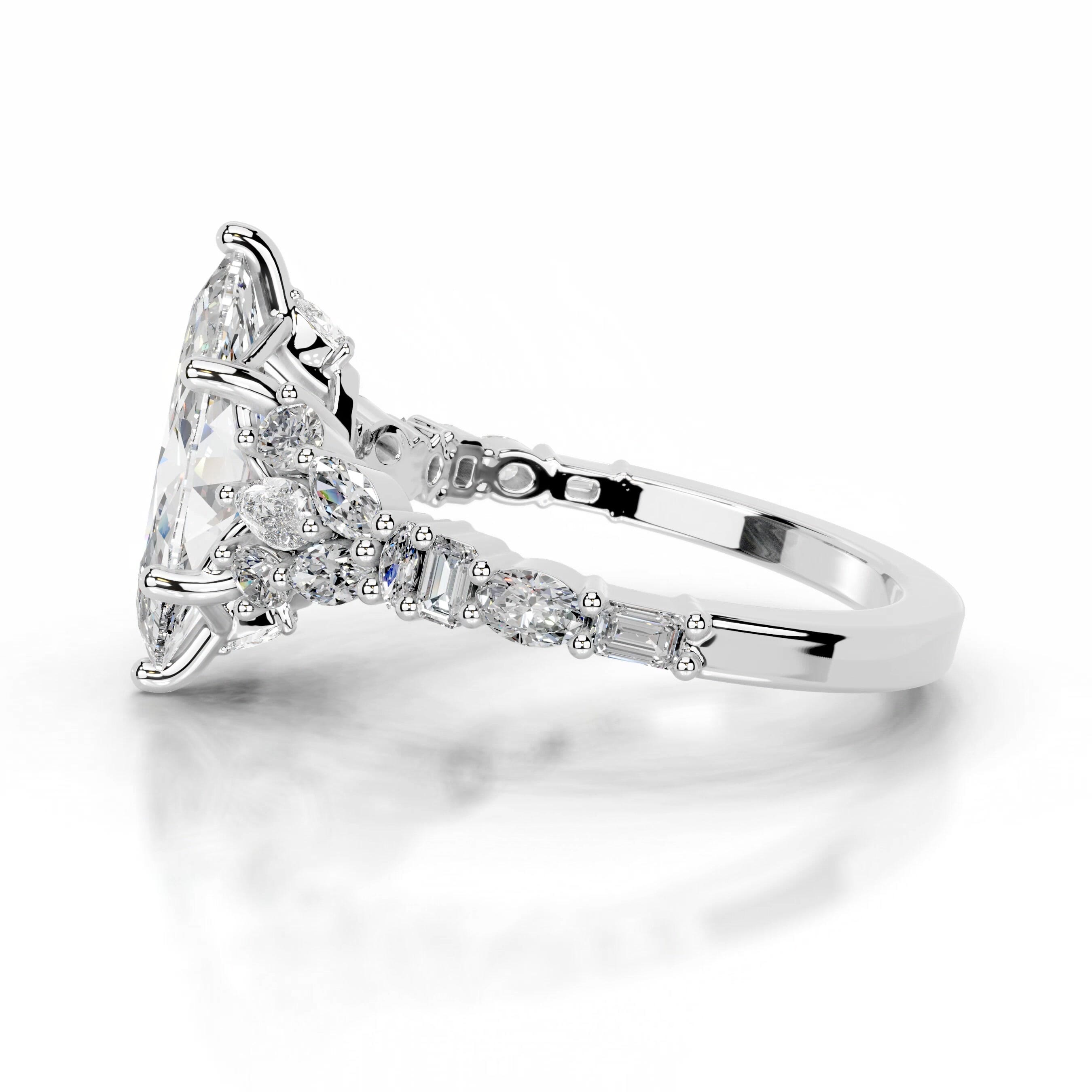 Tula Diamond Engagement Ring - 18K White Gold、mySite、hinf8tx79