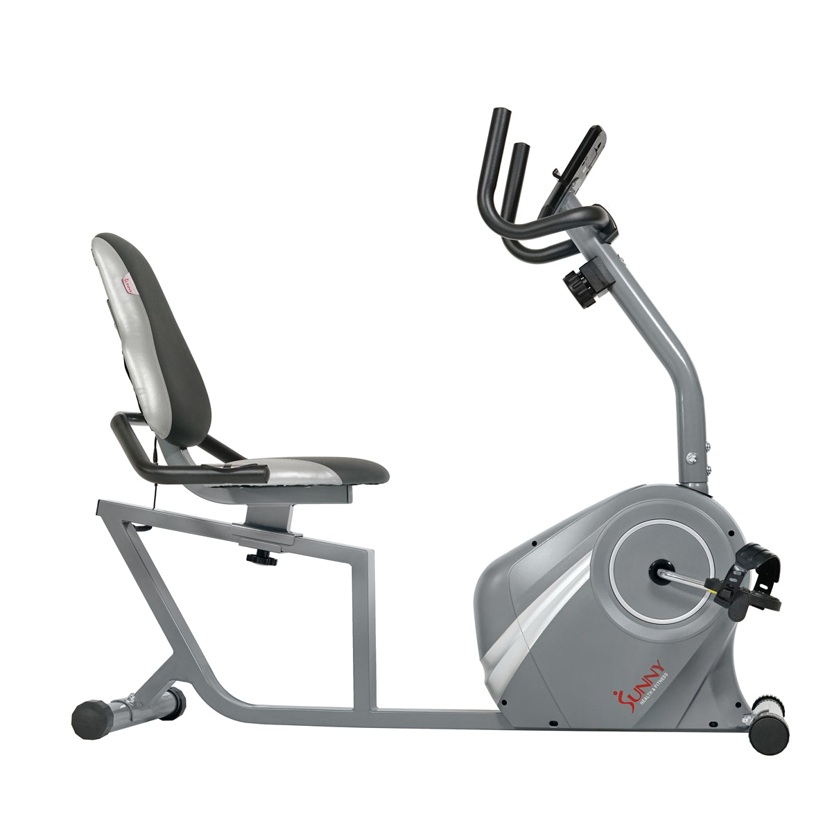  Magnetic Recumbent Bike with Soft Support Seat、mySite、ghnorth
