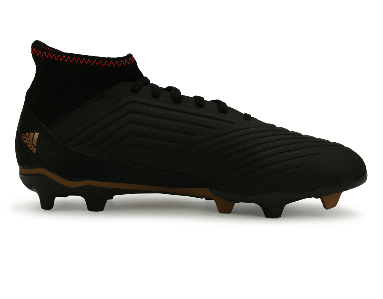 adidas Men's Predator 18.3 FG Core Black/White、mySite、noshort