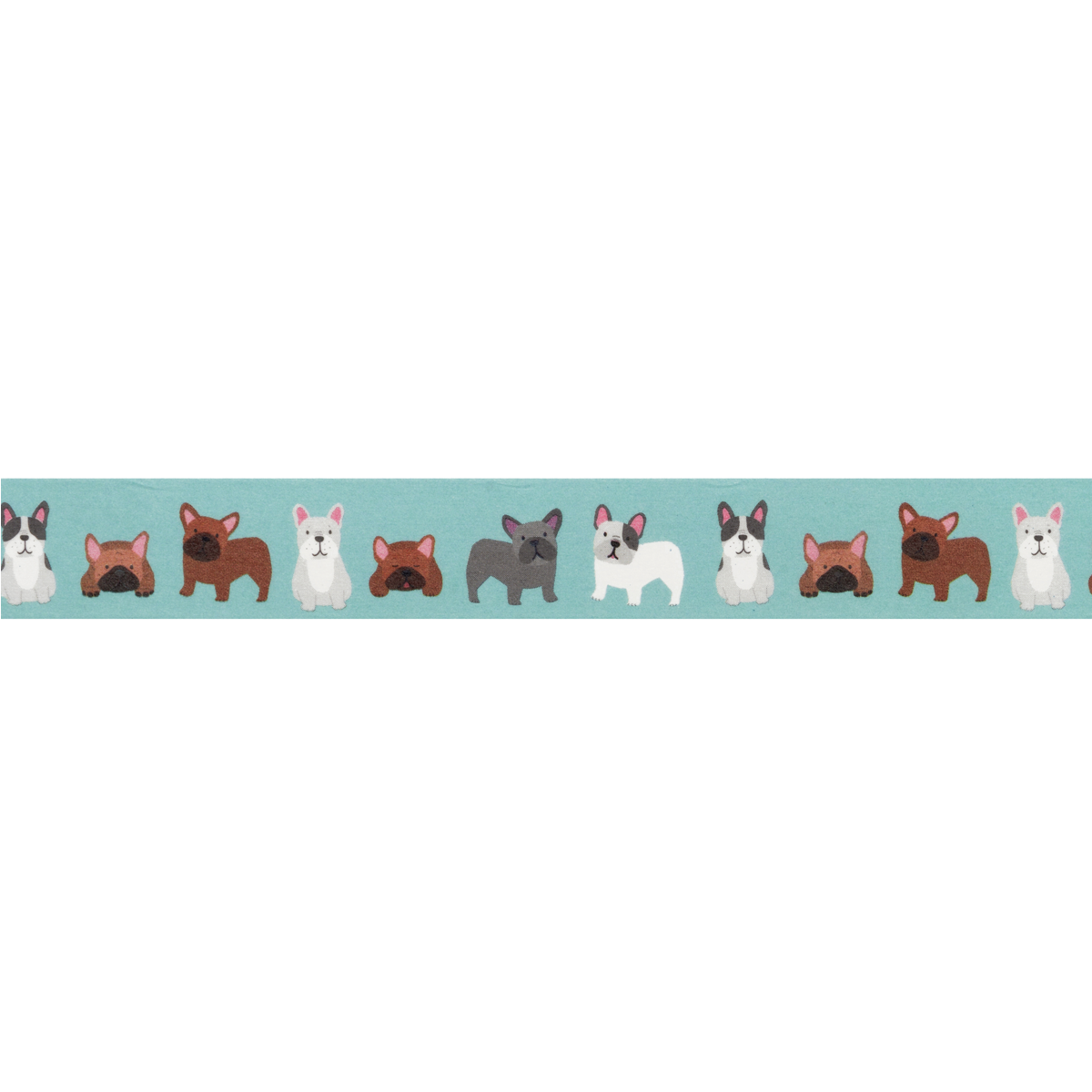  French Bulldogs Washi Tape、mySite、ghnorth