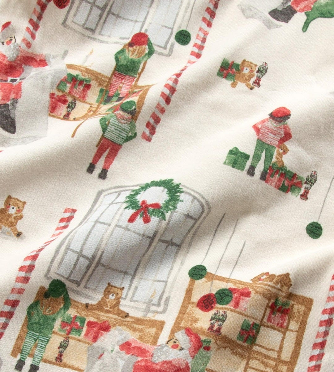 Santa's Workshop Organic Cotton Matching Family Pajamas、mySite、g9winljtr