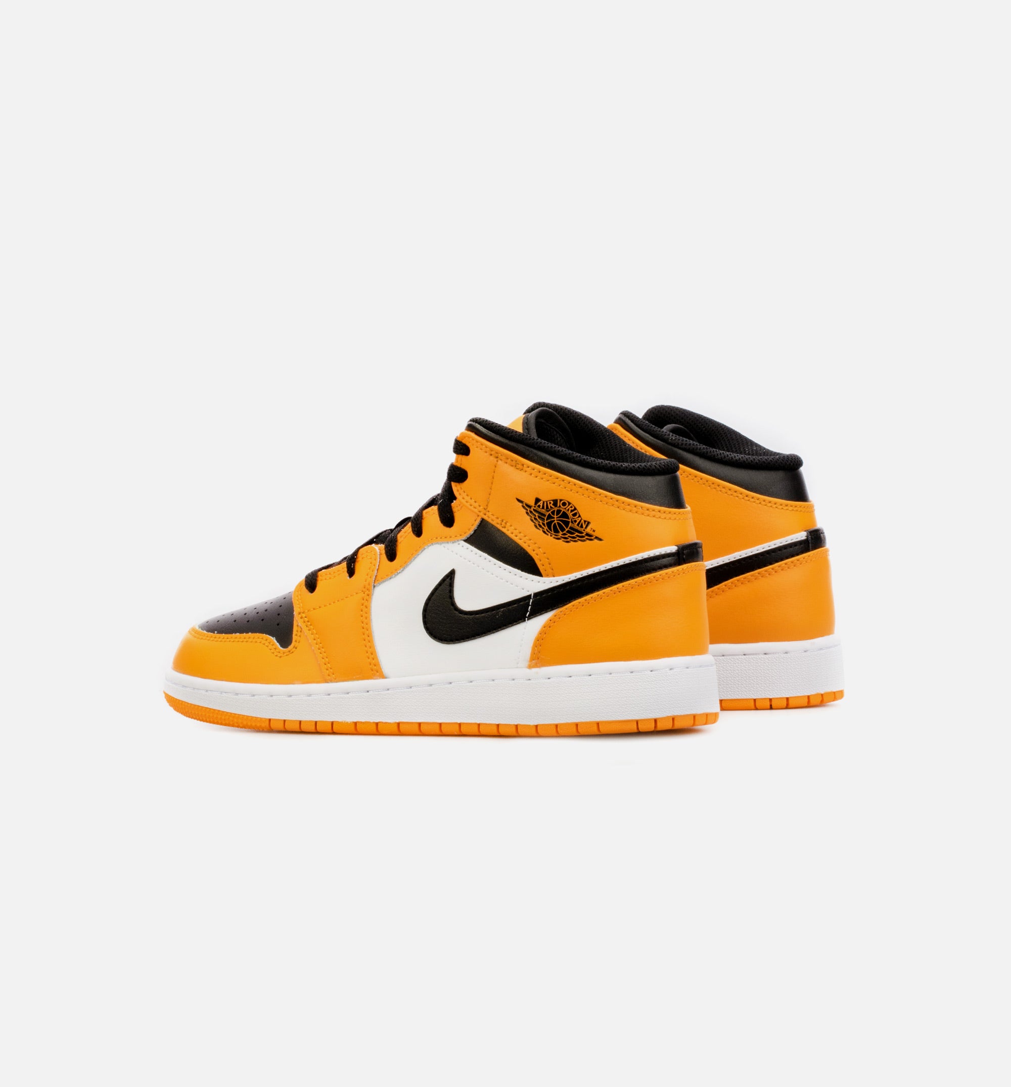 Air Jordan 1 Mid Yellow Toe Grade School Lifestyle Shoe - Yellow/Black、mySite、dreamappss