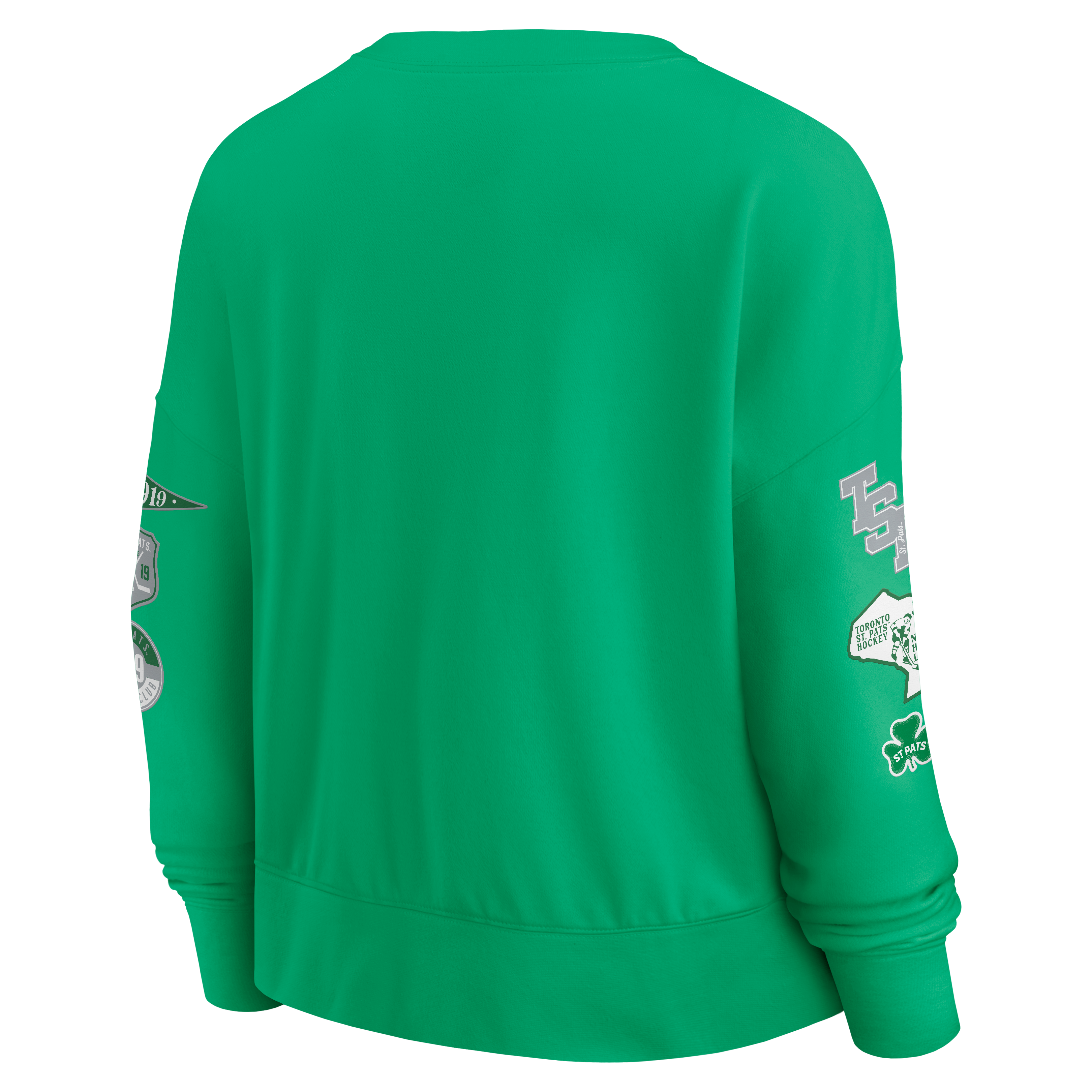 2025 St Pats Go Team Fleece Crew、mySite、neckold