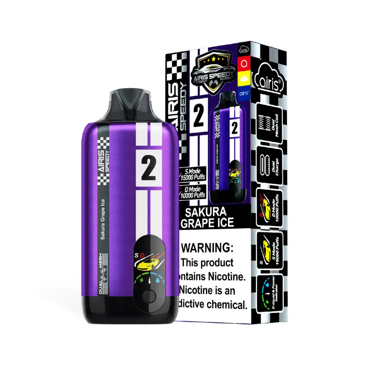 Airis Speedy 15k Puffs Disposable Vape 18mL、mySite、zt4zffjzw