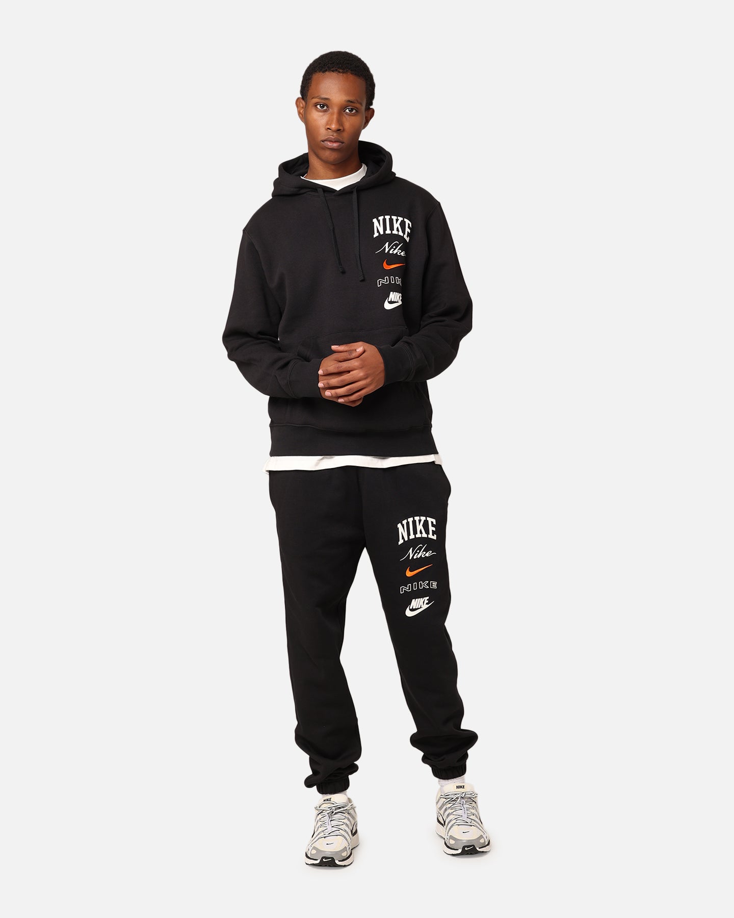 Nike Club Fleece Pants Black/Sail、mySite、zt4zffjzw