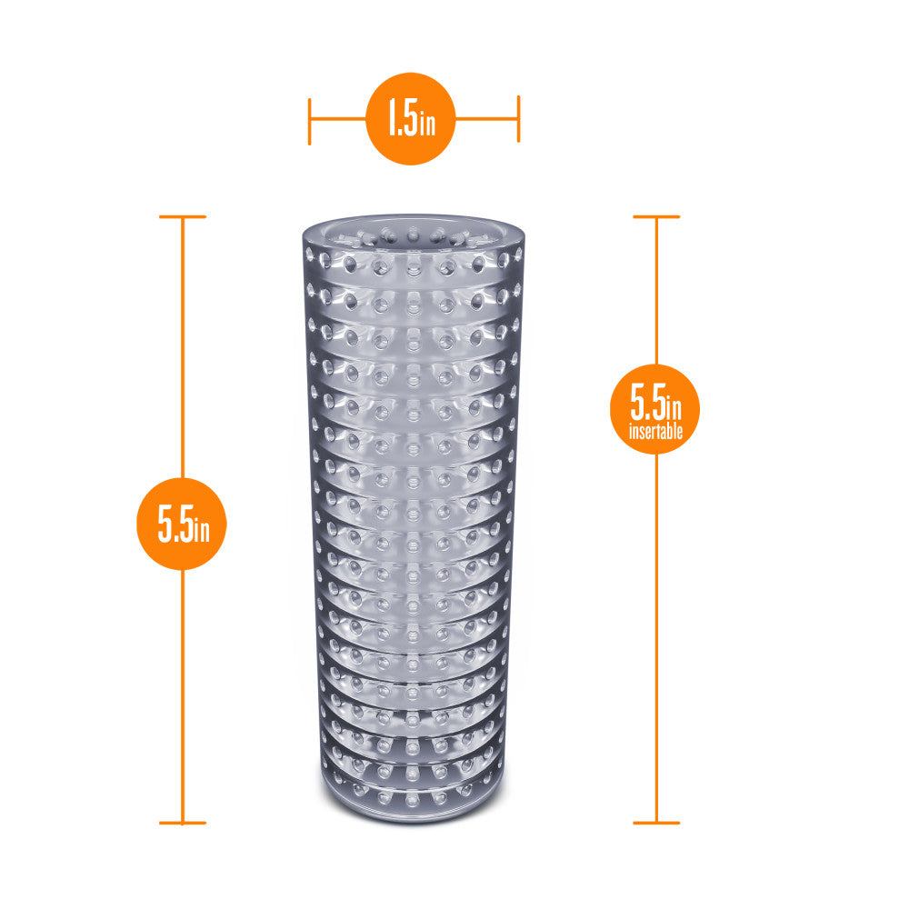 Rize! By Blush® | Strokez Super Squishy Stimulating Ticklers - Clear、mySite、bottomscart