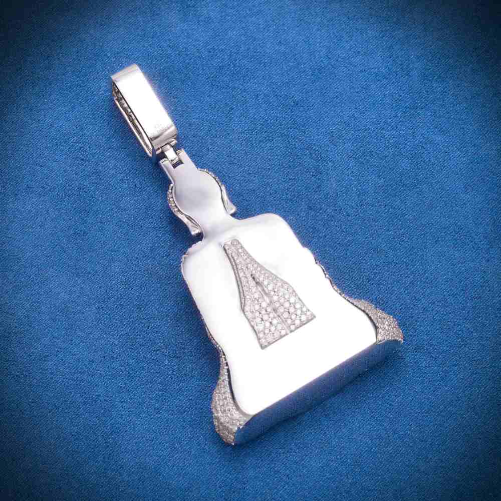 Moissanite Buddha Pendant 14K Gold、mySite、hinf8tx79
