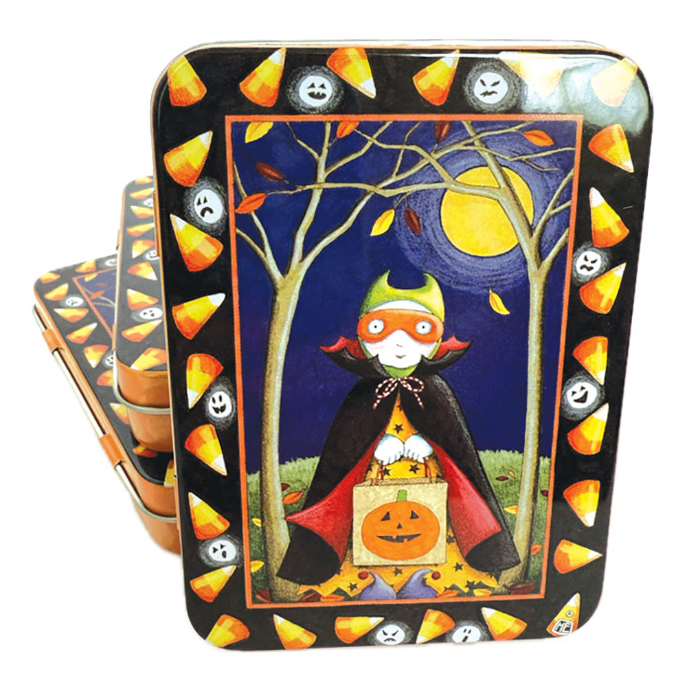  Mary Engelbreit's Halloween Treater Vinyl Sticker Decals Tin、mySite、ghnorth