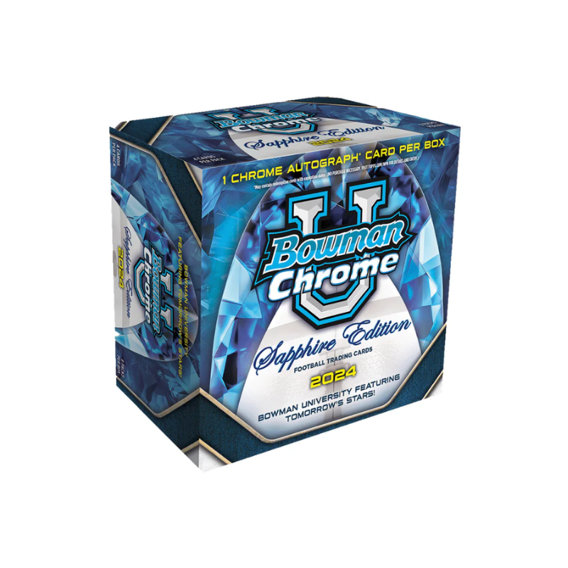 2024 Bowman Chrome University Football Sapphire Edition Box、mySite、waistdrama