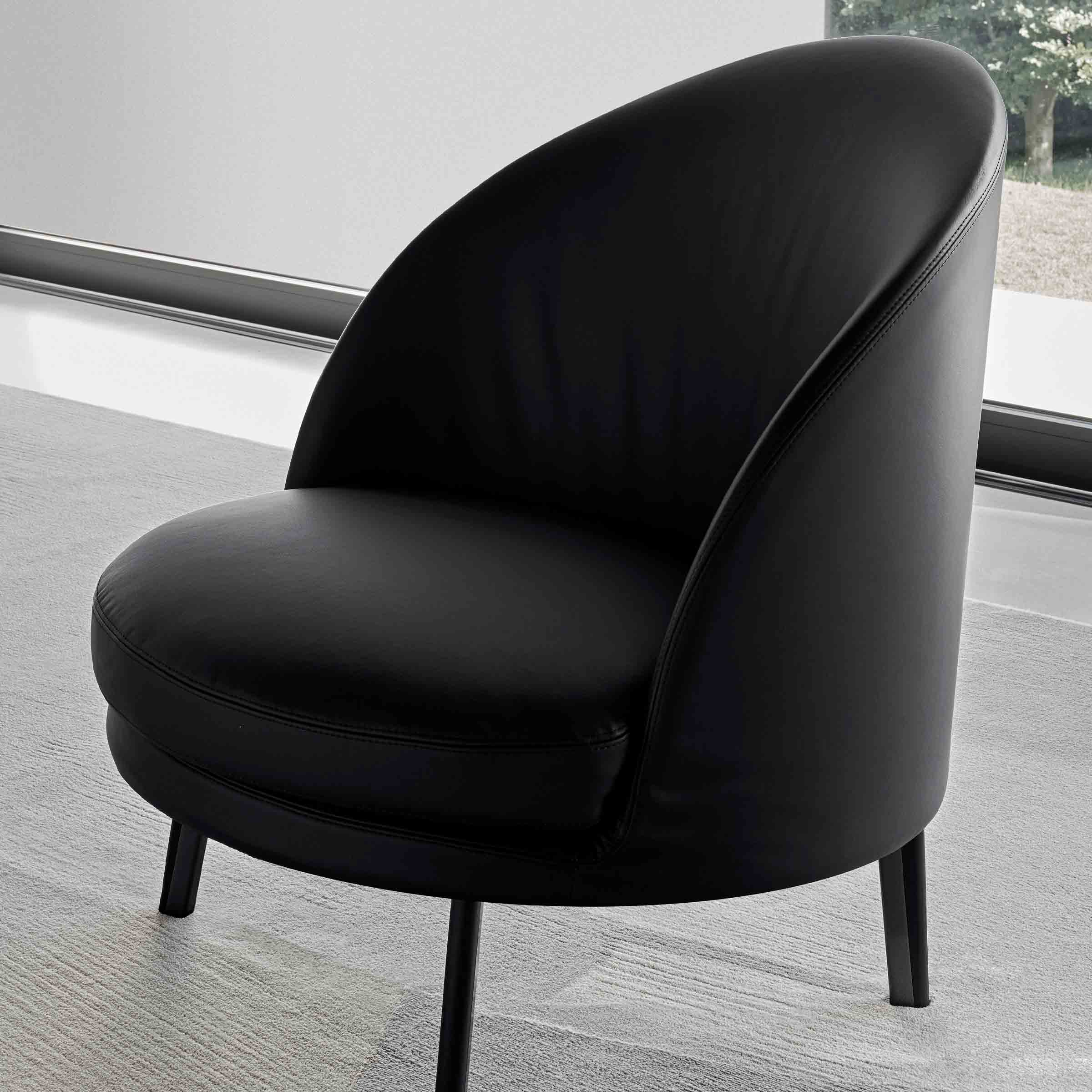Leather Armchair JULES by Claesson Koivisto Rune for Arflex、mySite、neckold