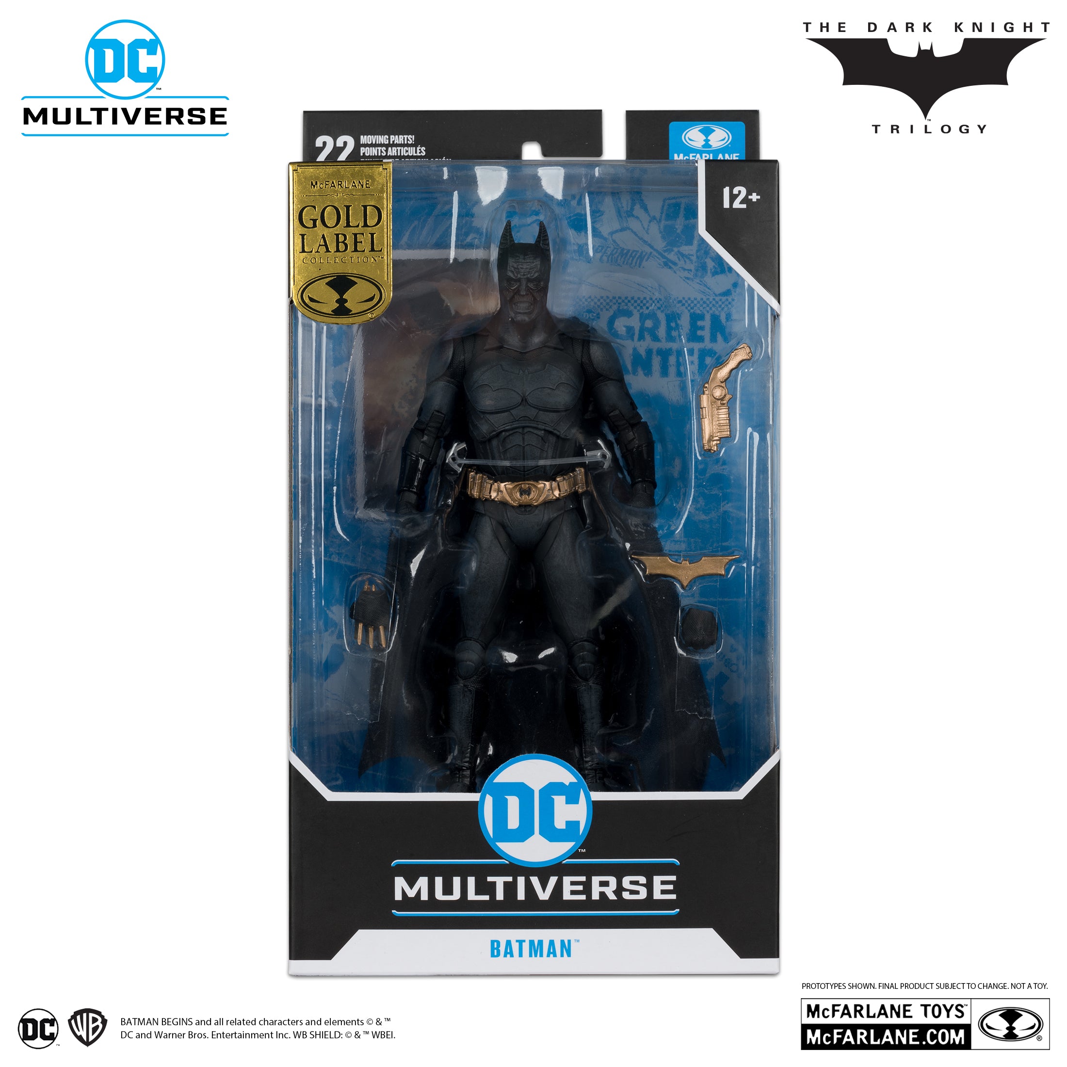 DC Multiverse Exclusive Gold Label Poisoned Batman (Batman Begins)、mySite、hgirdovlk