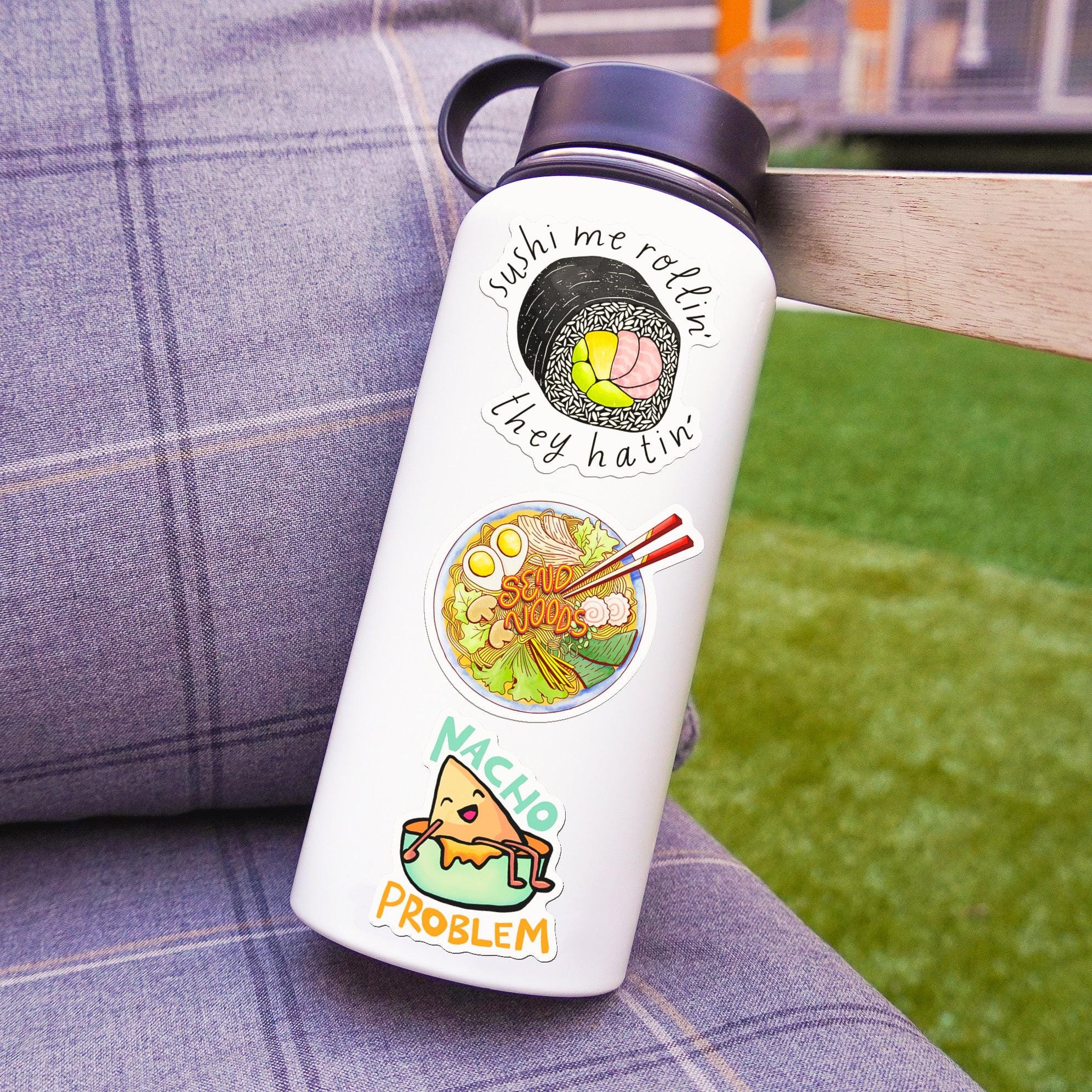  Food Pun Stickers 11 Pack、mySite、ghnorth