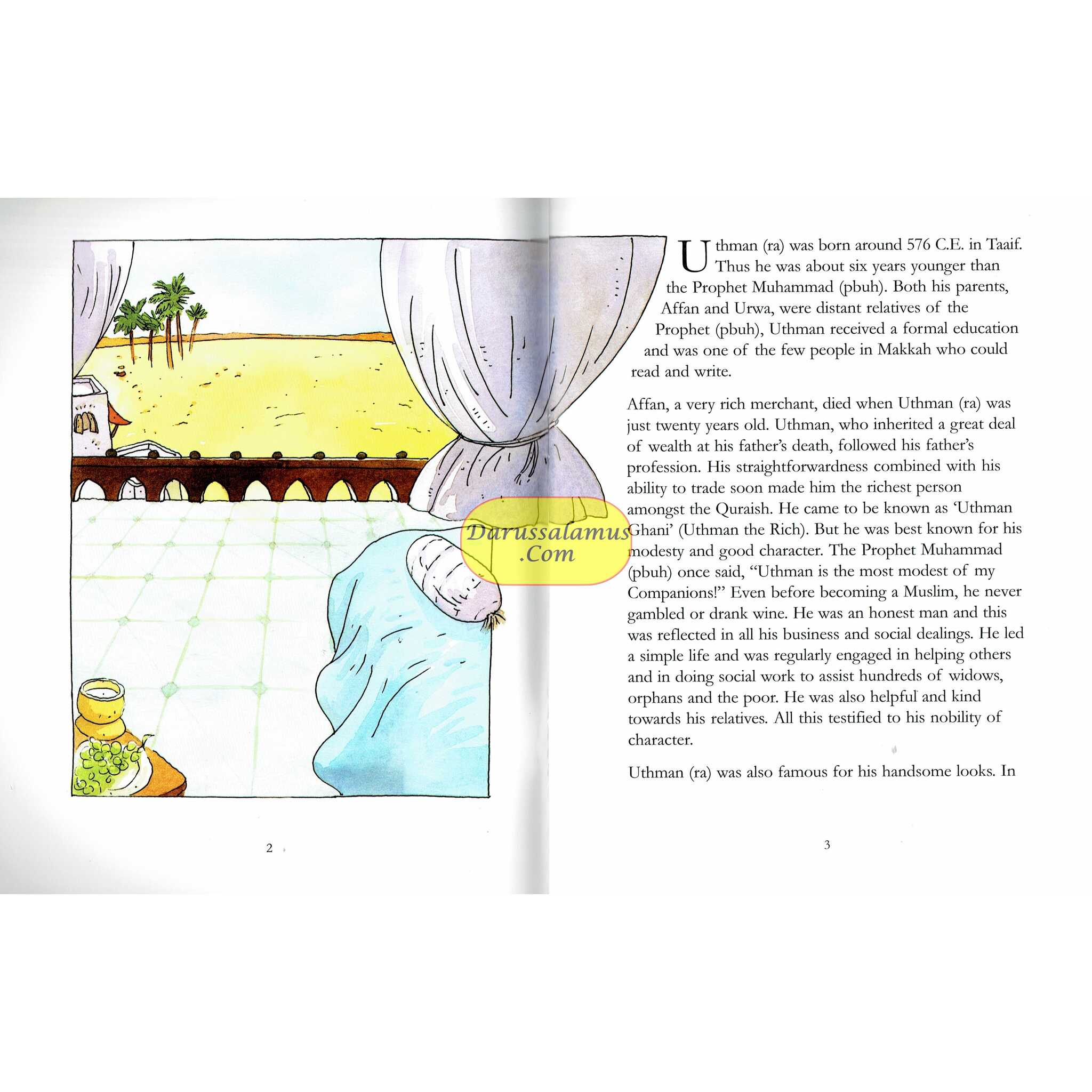 Uthman Ibn Affan - The Third Caliph Of Islam (Children Story Book) By Sr Nafees Khan、mySite、topwebapps
