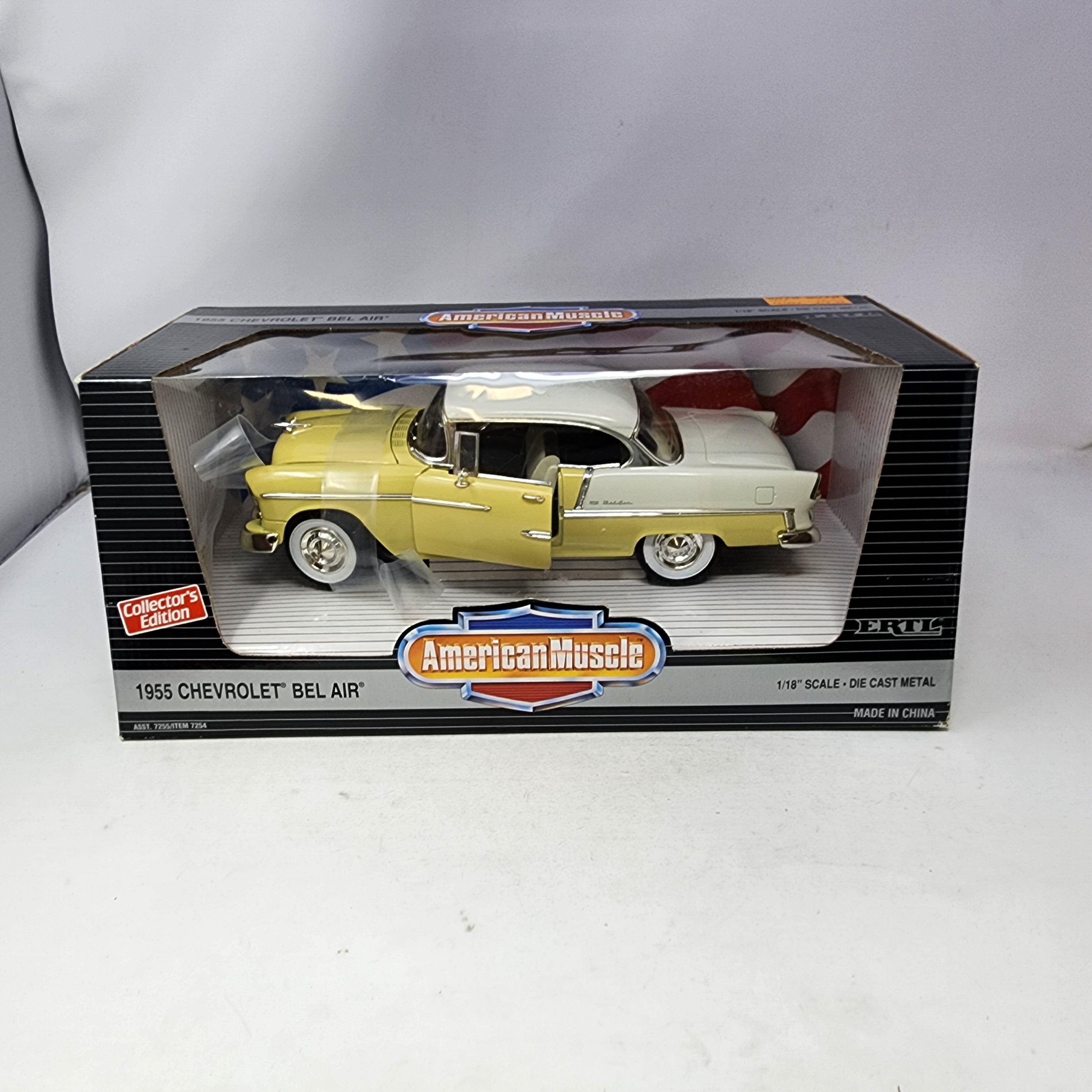 1955 Chevrolet Bel Air * ERTL Collectibles 1/18 Scale American Muscle、mySite、hgirdovlk