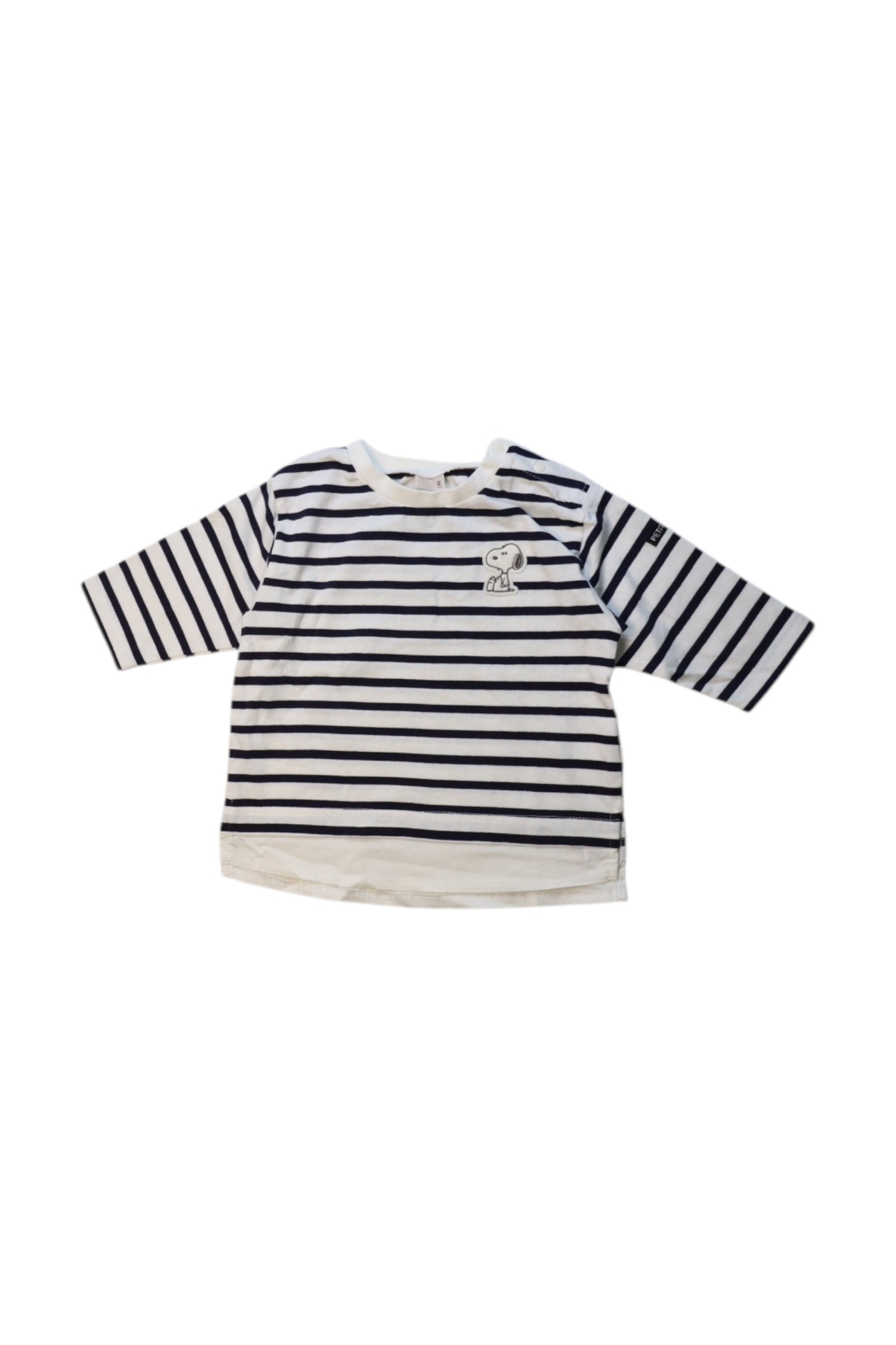 Petit Main Striped Long Sleeve Top 18-24M、mySite、g9winljtr