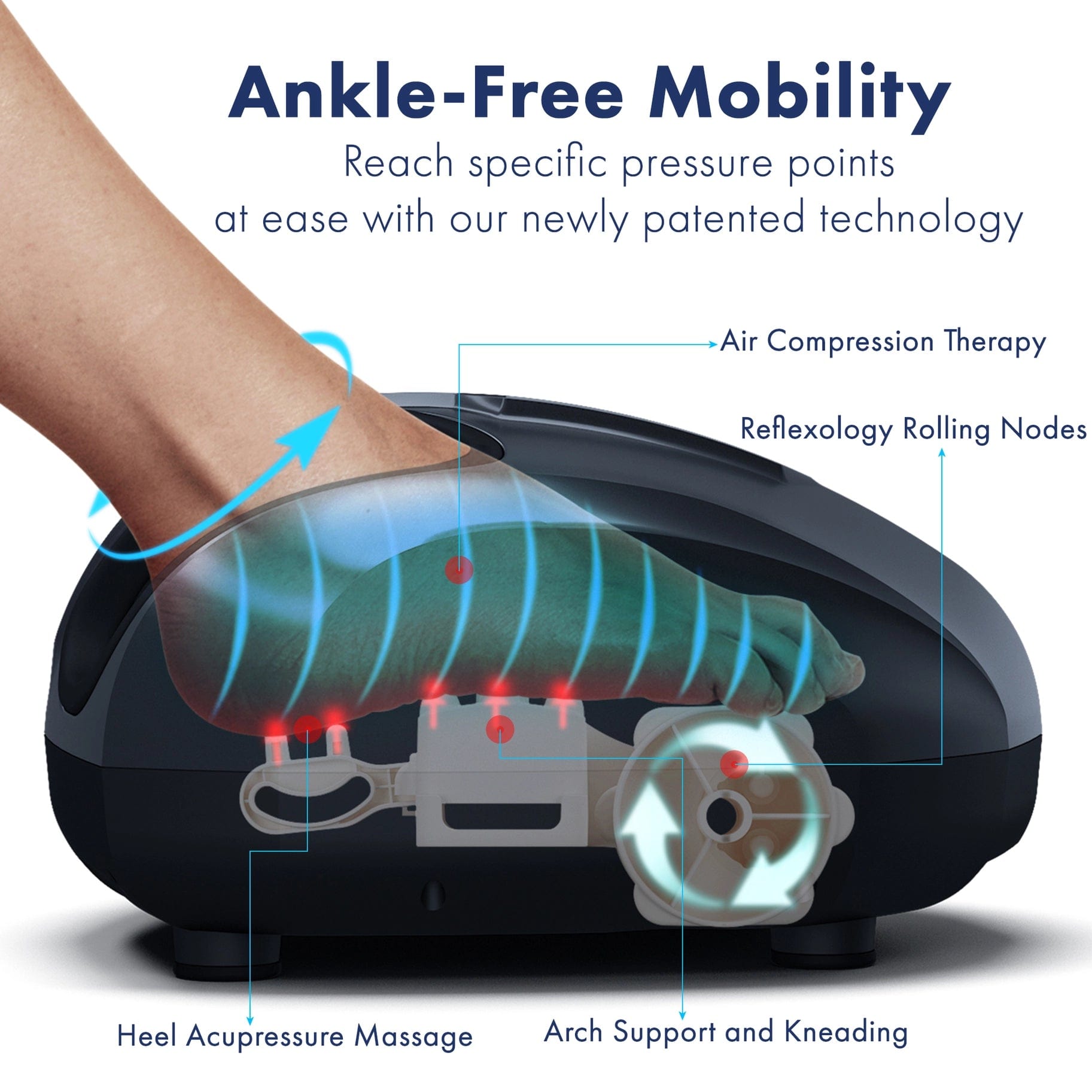Miko Portable Shiatsu Foot Massager // The Yoisho、mySite、g9winljtr