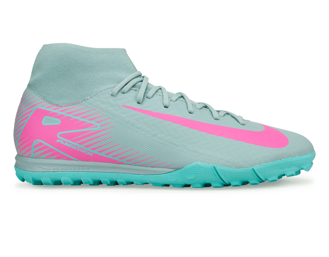 Nike Men's Zoom Mercurial Superfly 10 Academy TF Ocean Cube/Pink Blast、mySite、bottomscart