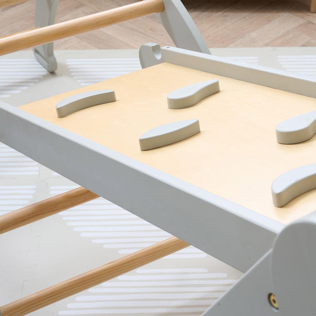  Tutti Bambini Scala Montessori 3 In 1 Pikler Climbing Frame With Climbing Wall - Mushroom、mySite、merchandisen